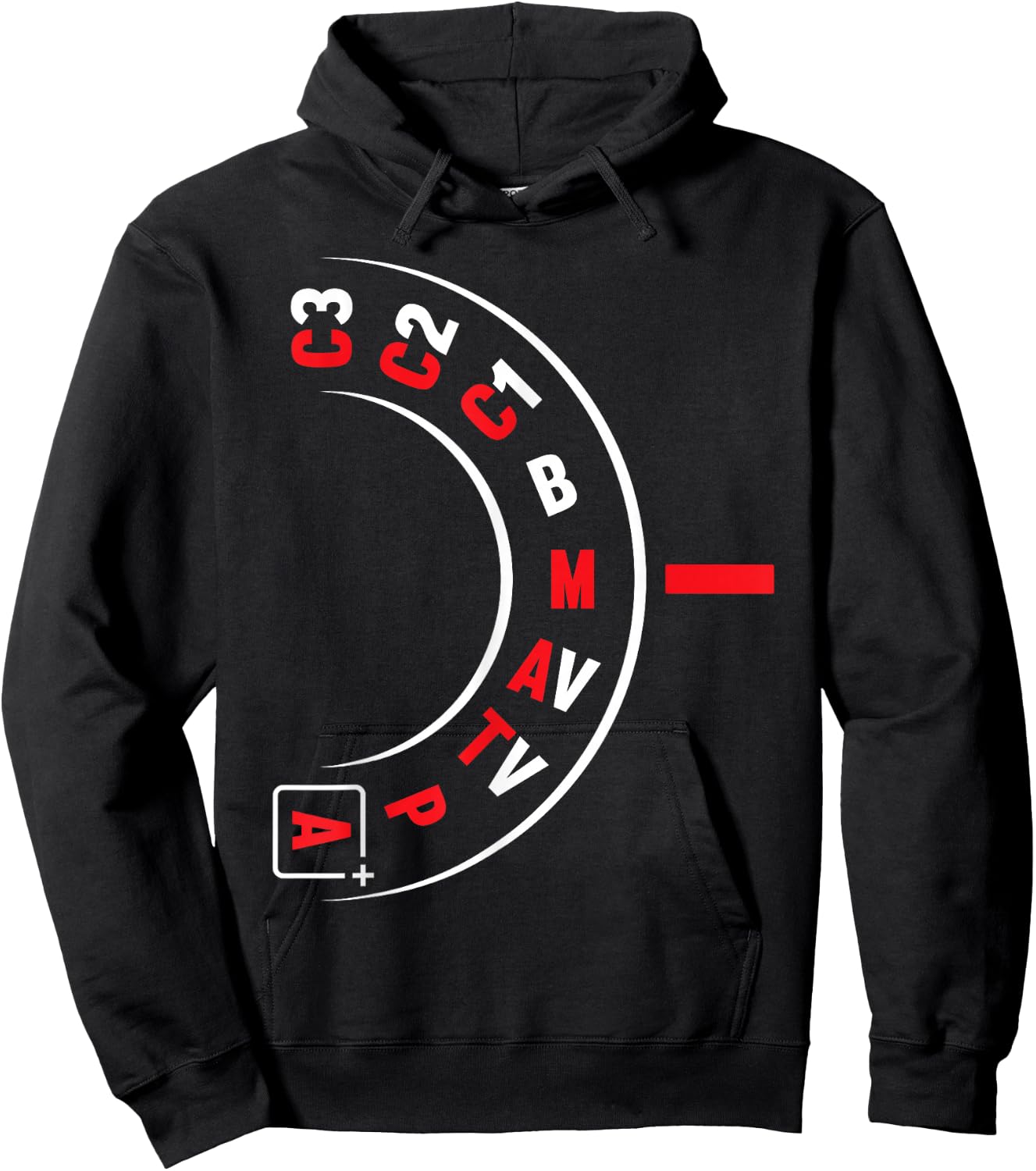 Funny Photographer Camera Lens Photography Photo Gift Hoodie - Hoodie | Black