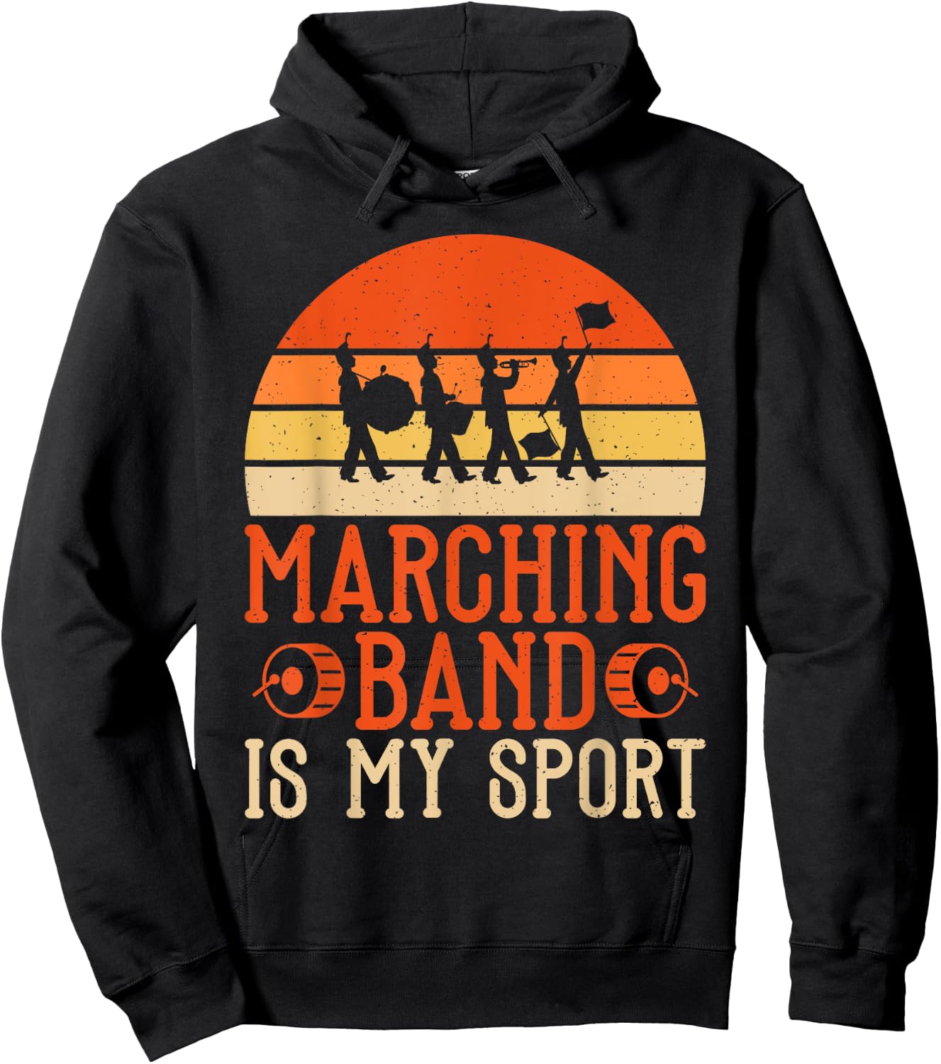 Marching Band is my Sport Marching Band Hoodie - Hoodie | Black
