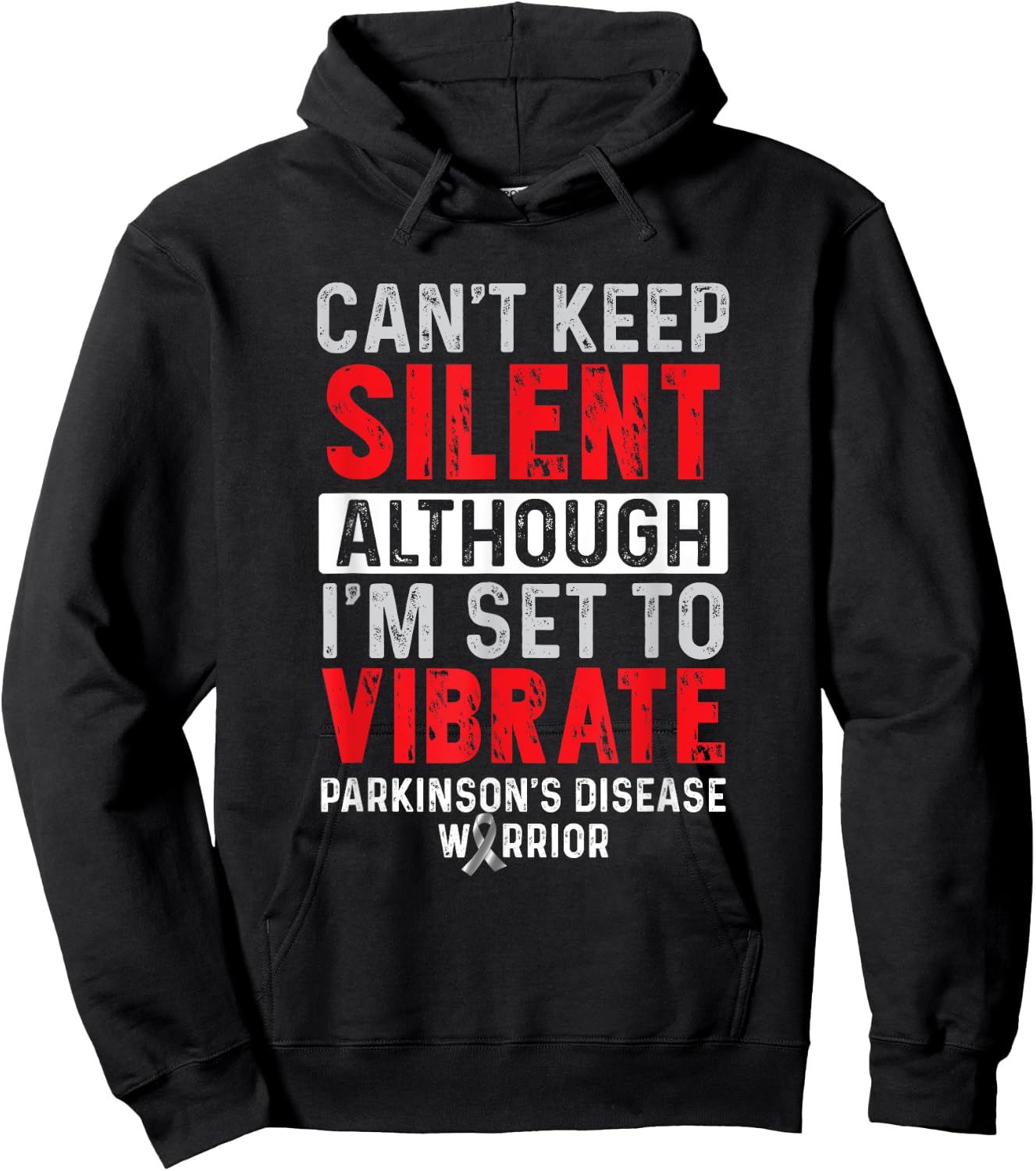 Parkinsons Disease Awareness Warrior Survivor Hoodie - Hoodie | Black