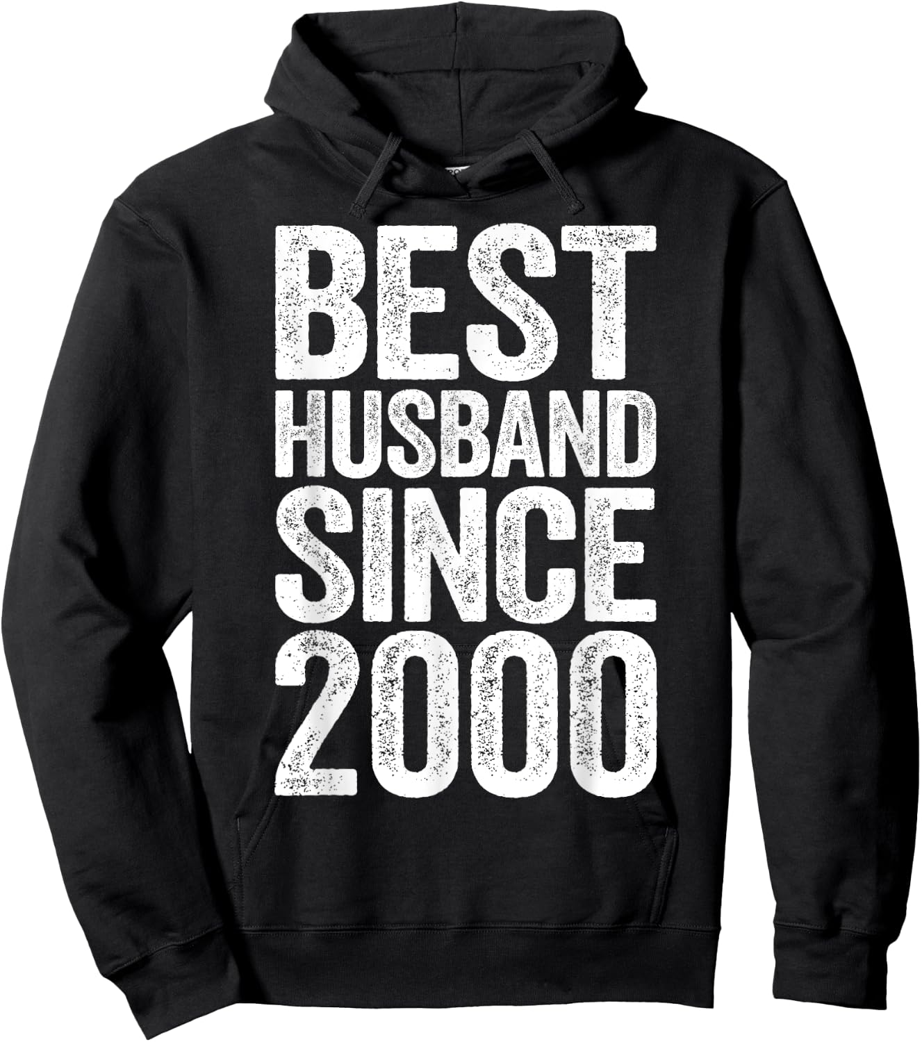 Best Husband Since 2000 20th Wedding Anniversary Hoodie - Hoodie | Black