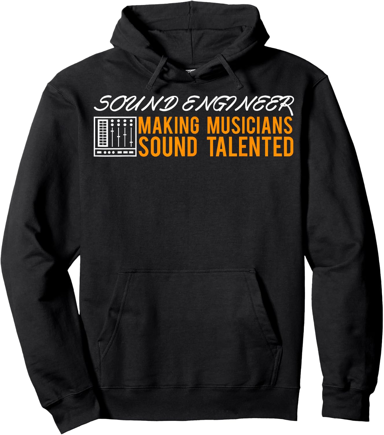 Sound Engineer Talent Sound Engineer Tonmeister Tone Engineer Hoodie - Hoodie | Black