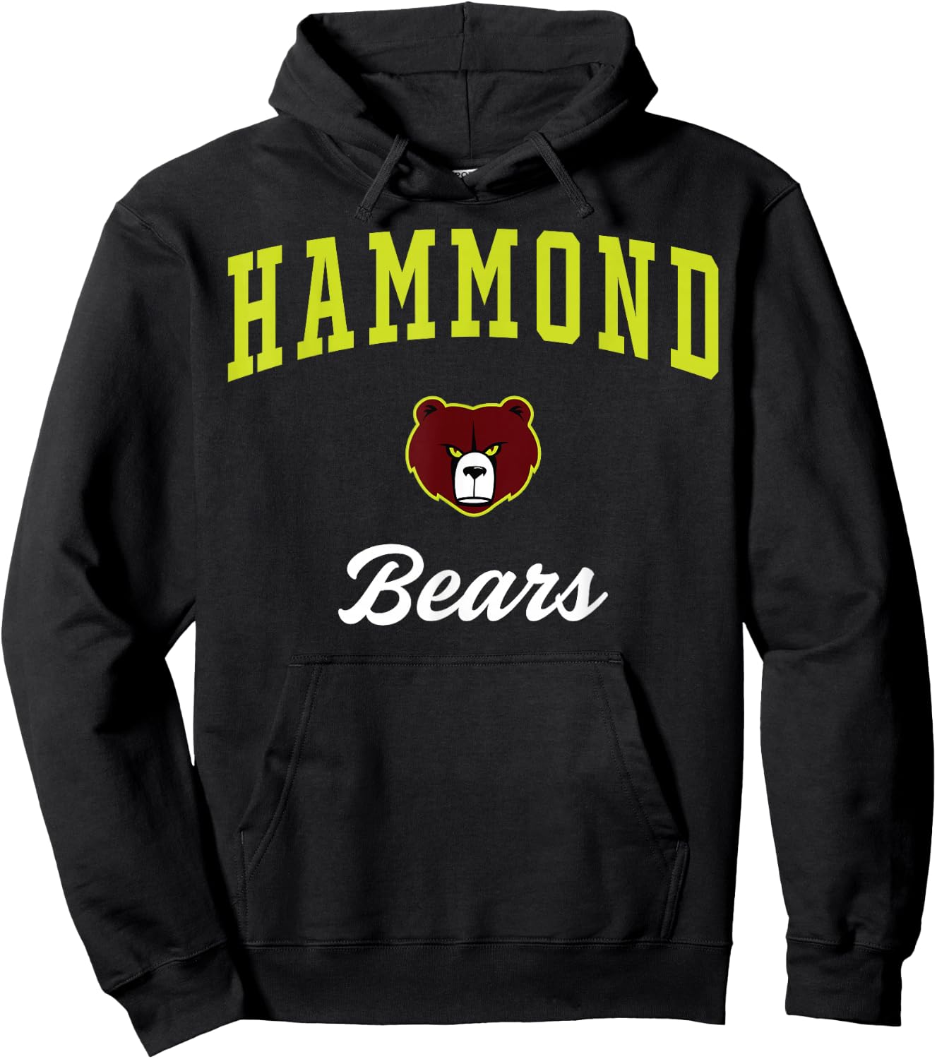 Hammond High School Bears Hoodie - Hoodie | Black