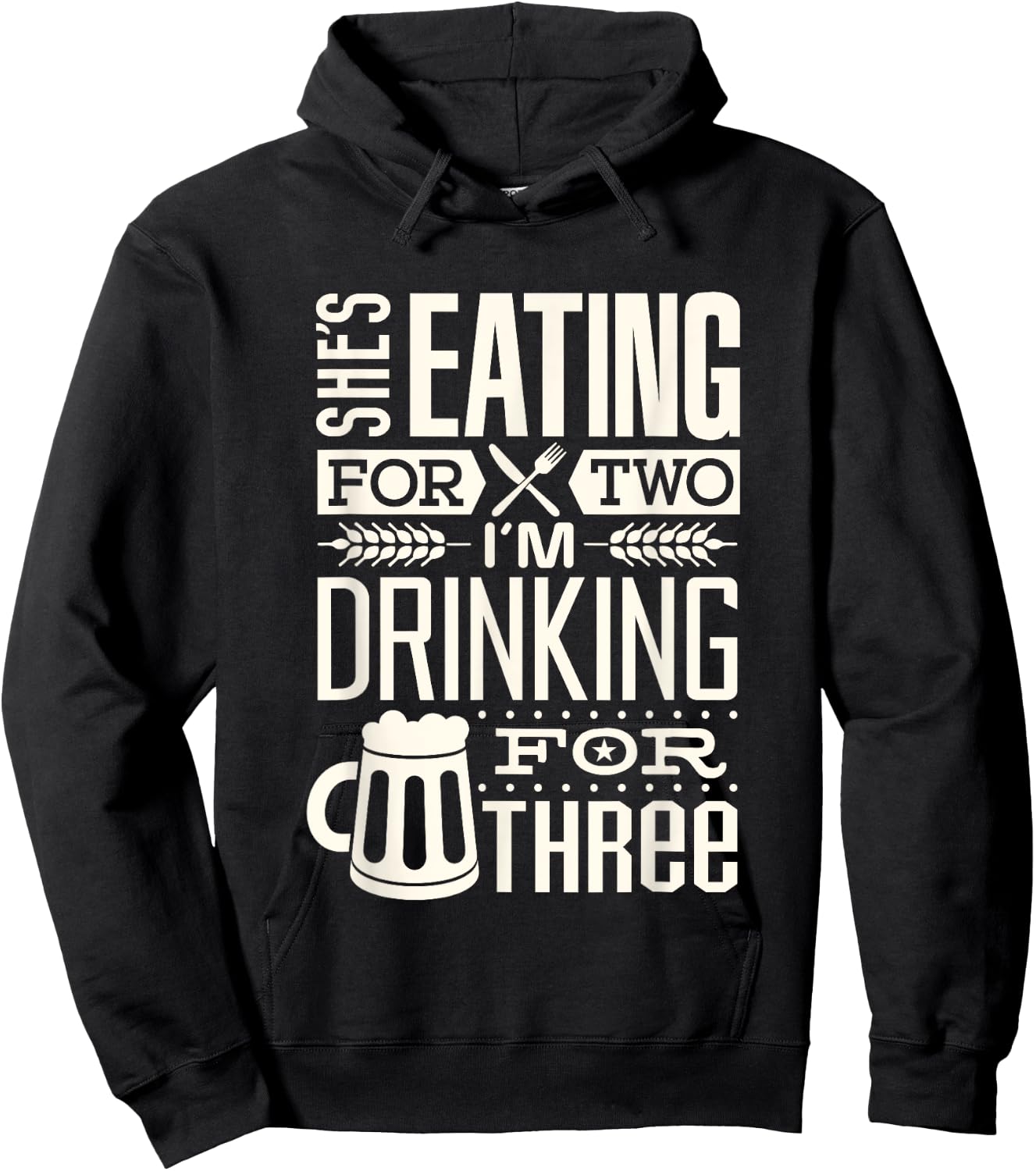 Funny Expecting Dad shirt for pregnancy New Dad father Hoodie - Hoodie | Black
