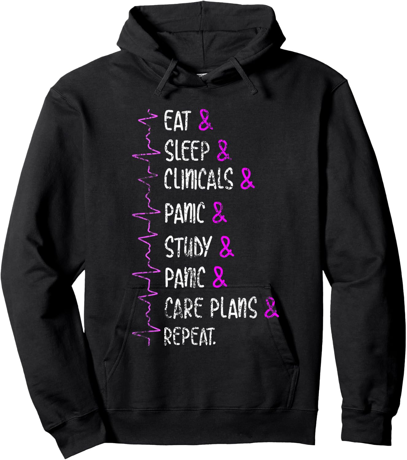 Funny Nurse School Nurse Hoodie - Hoodie | Black