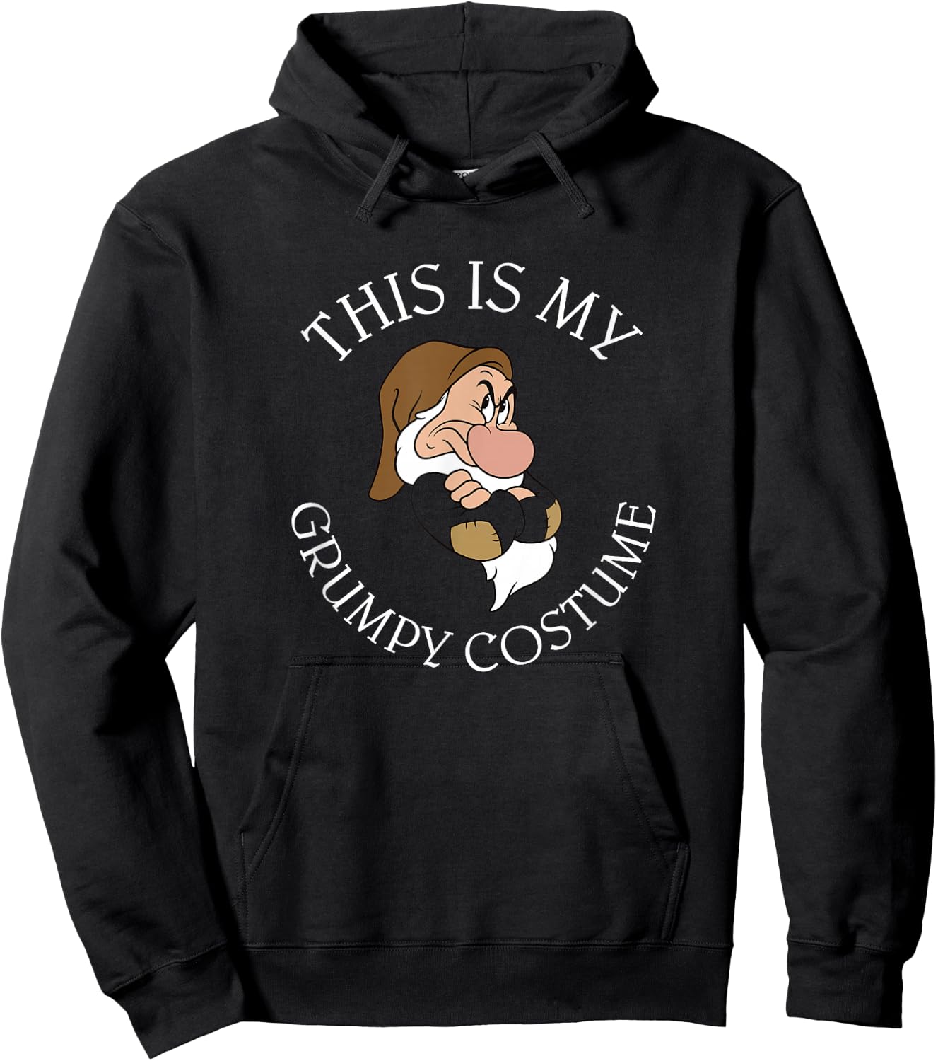 Disney Snow White Grumpy Halloween This is My Costume Hoodie - Hoodie | Black