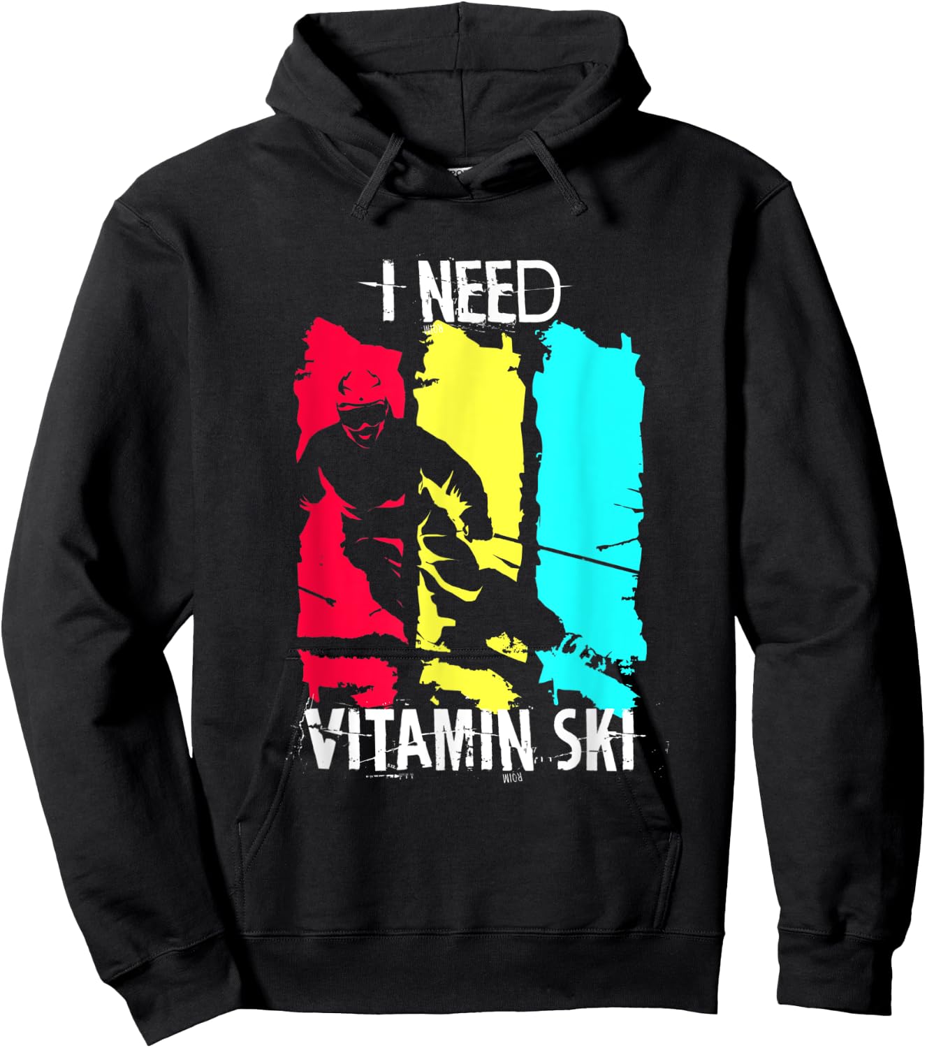 I Need Vitamin Ski Hoodie - Hoodie | Black