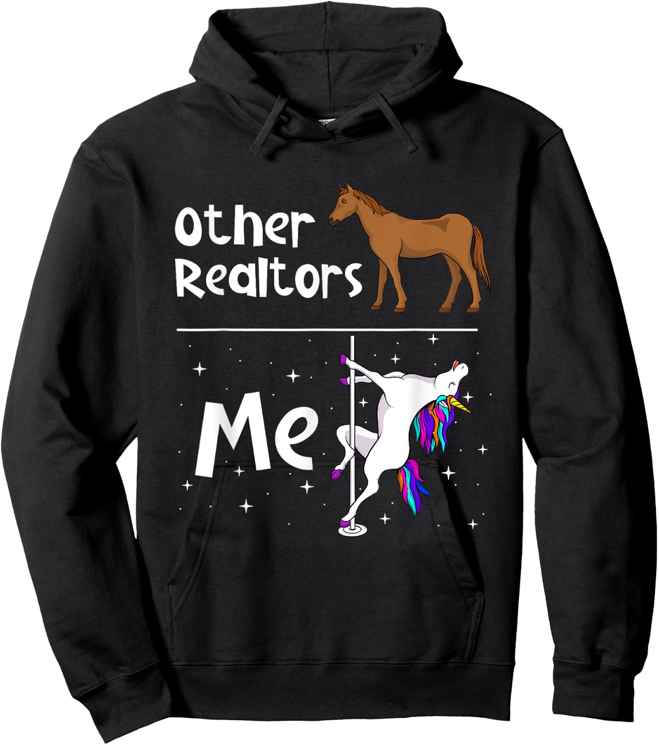 Other Realtors - Unicorn Real Estate Agent Property Seller Hoodie - Hoodie | Black