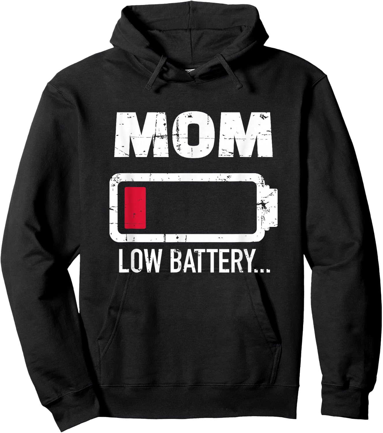 Mother Mom Low Battery Hoodie - Hoodie | Black