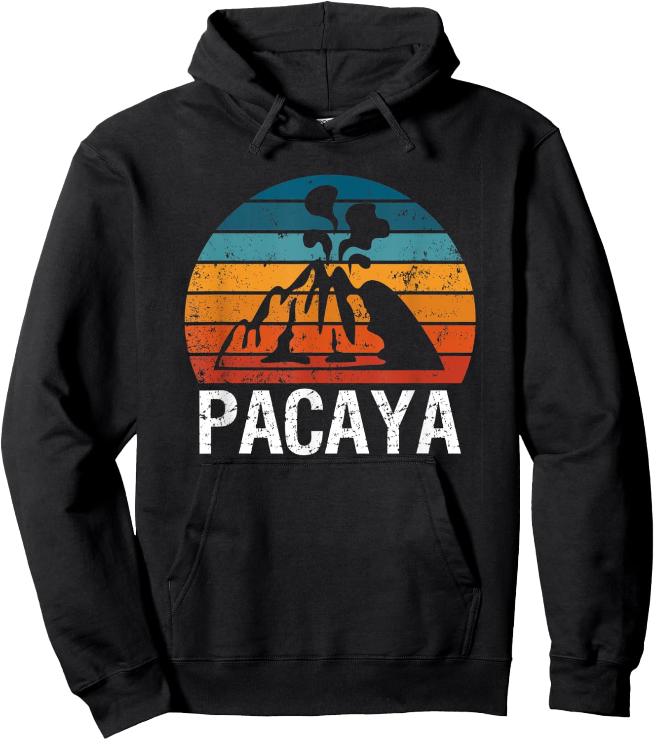 Pacaya Lava Volcano Eruption Magma Guatemala Volcanology Fun Hoodie - Hoodie | Black