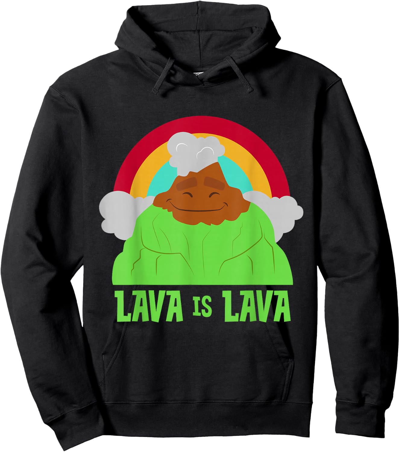 Disney and Pixar's Lava is Lava Rainbow Hoodie - Hoodie | Black