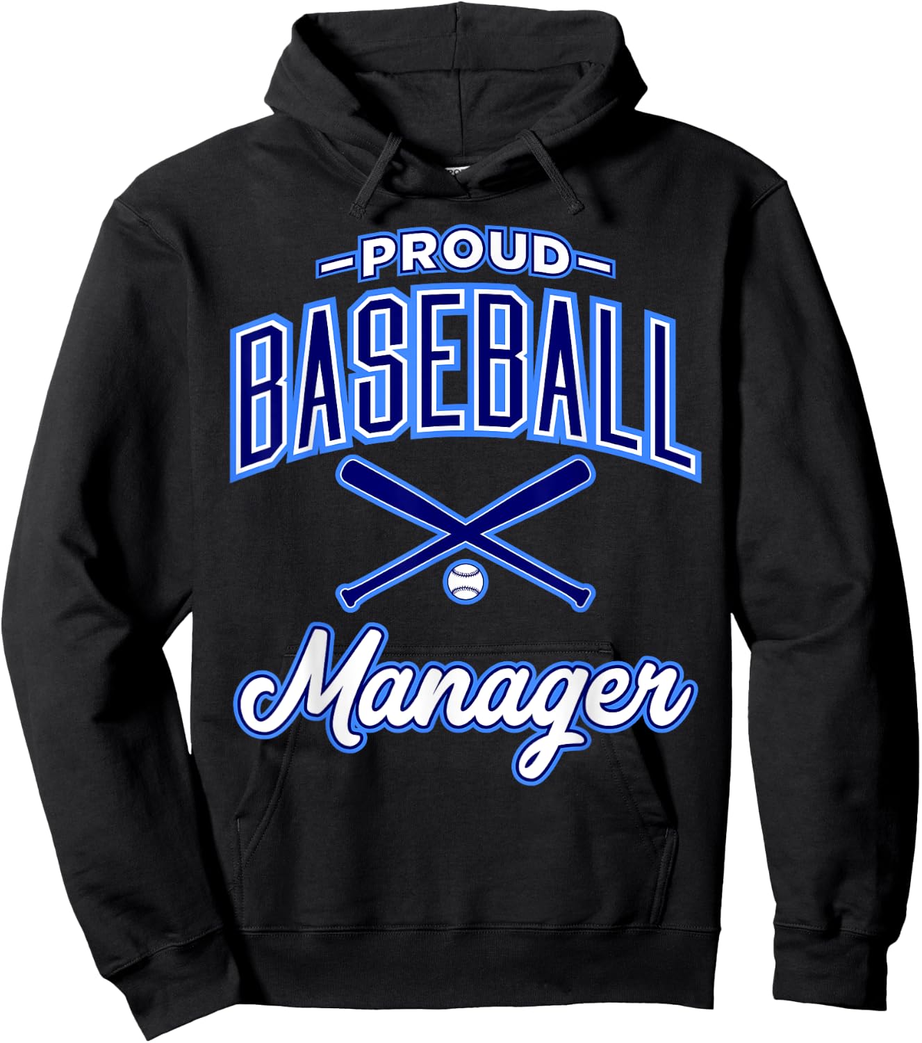 Baseball Manager Hoodie - Hoodie | Black