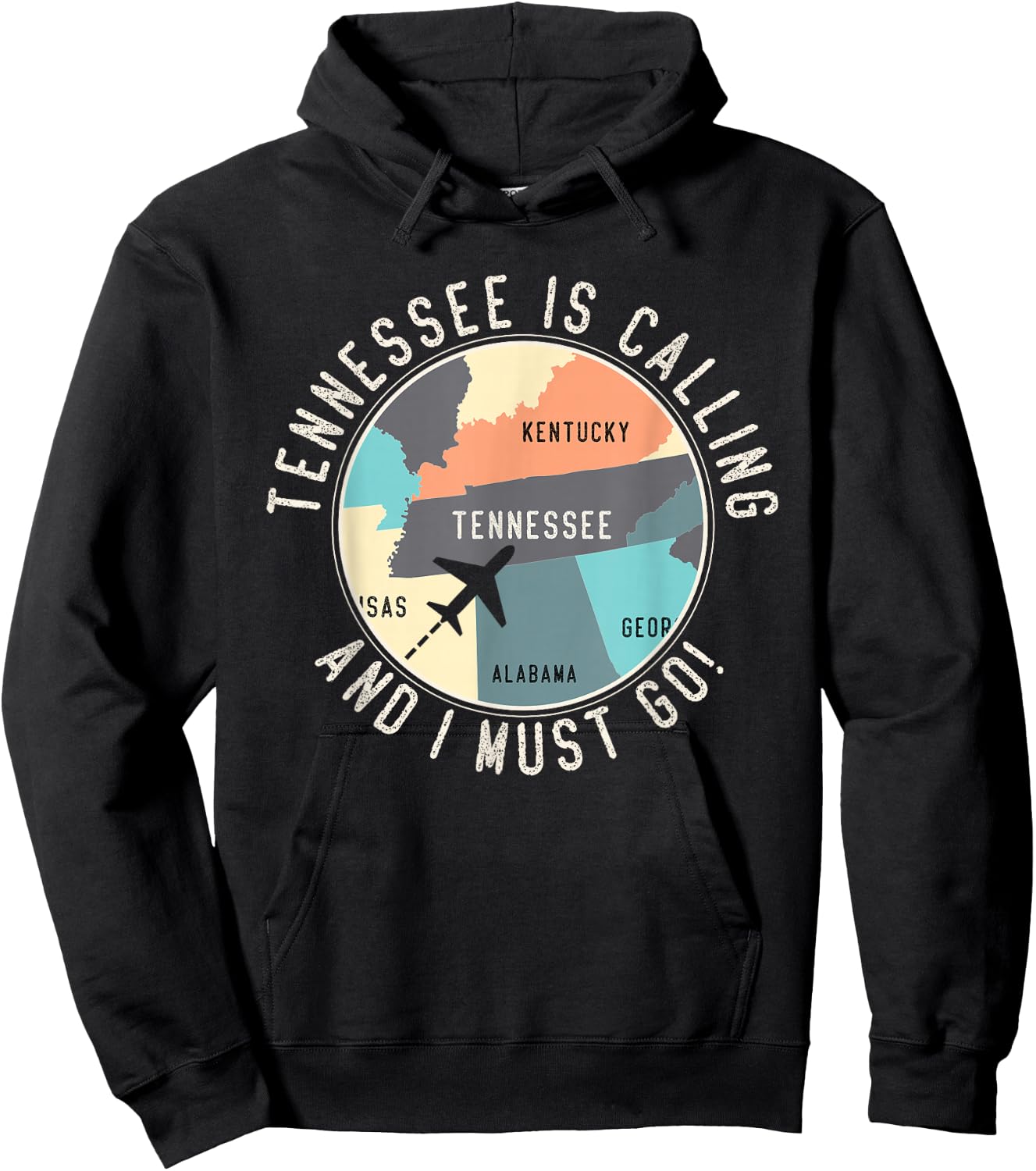 Tennessee Is Calling And I Must Go Tennessee State Hoodie - Hoodie | Black