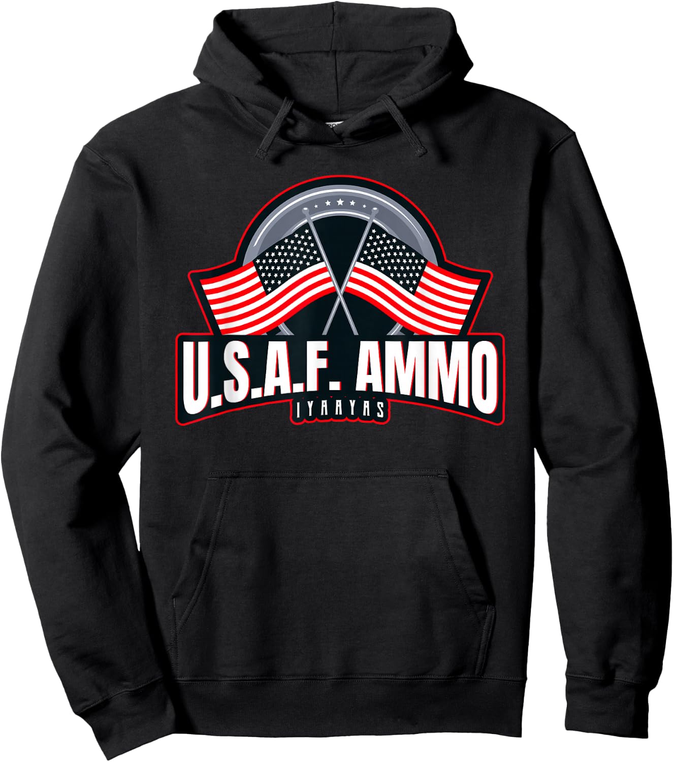 Usaf Ammo Iyaayas Hoodie - Hoodie | Black