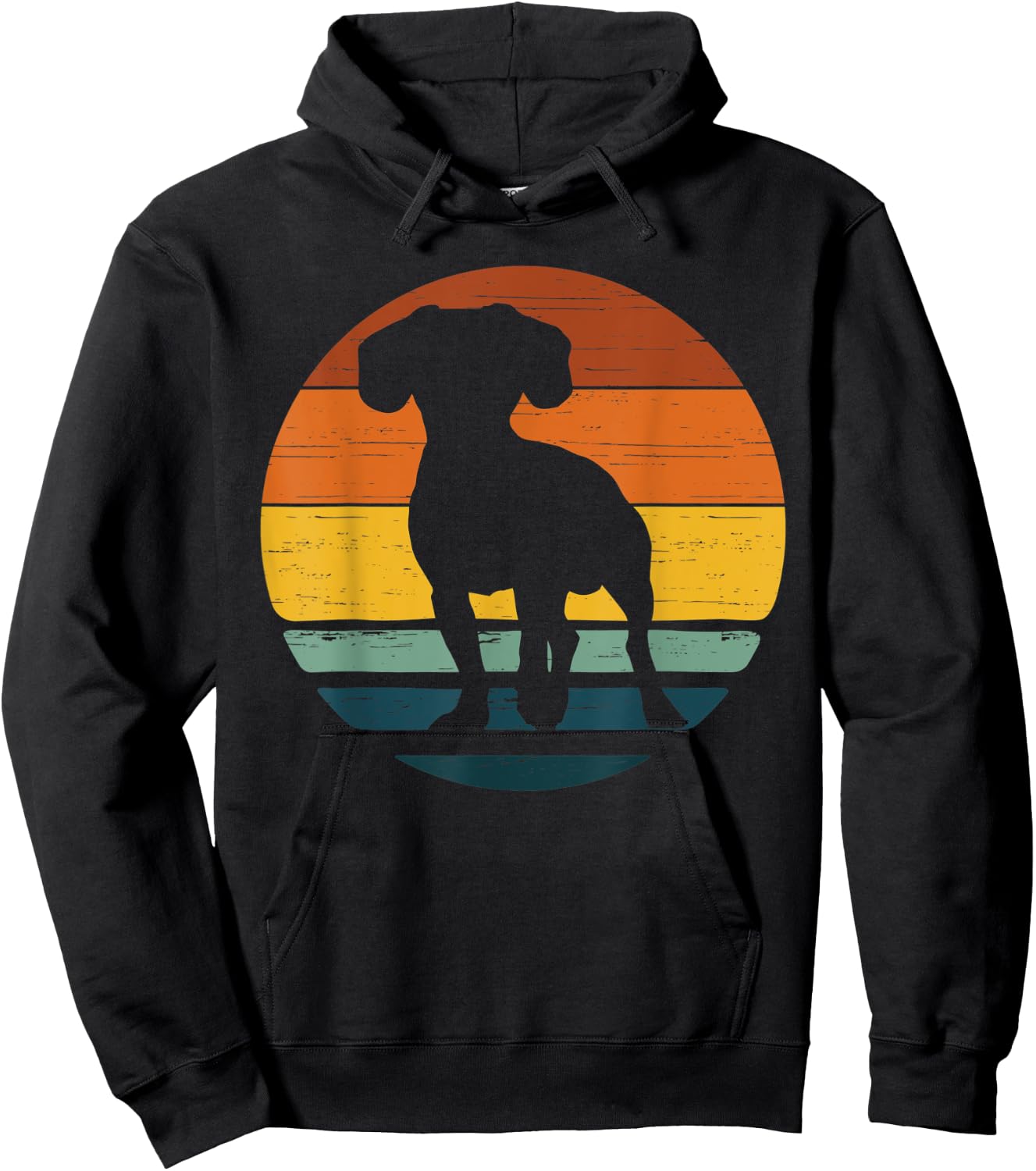 Cav-a-Jack Vintage Retro Mom Dad Dog Gift Men Women Kids Hoodie - Hoodie | Black