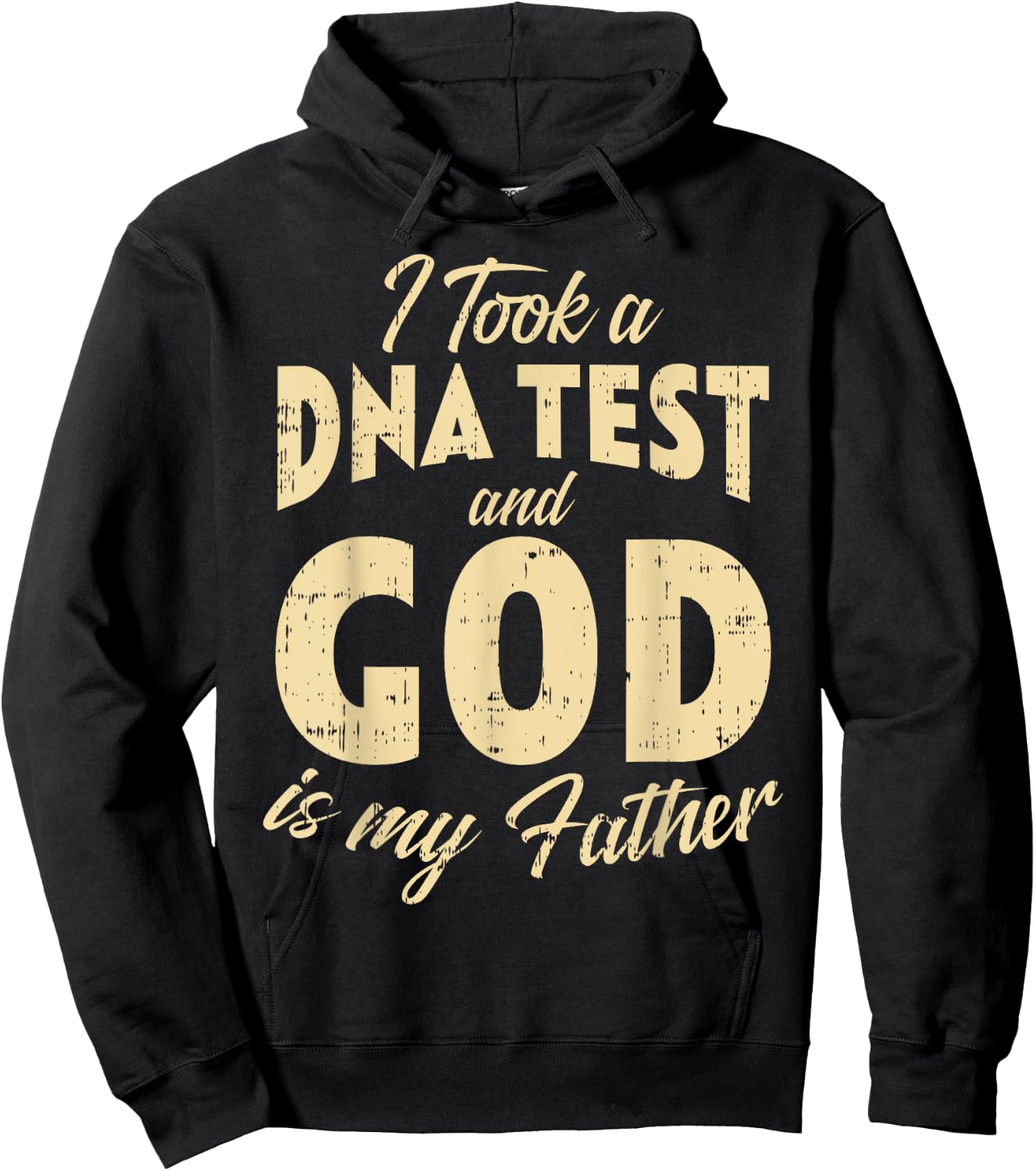 DNA Test God My Father Jesus Christ Religious Christian Gift Hoodie - Hoodie | Black