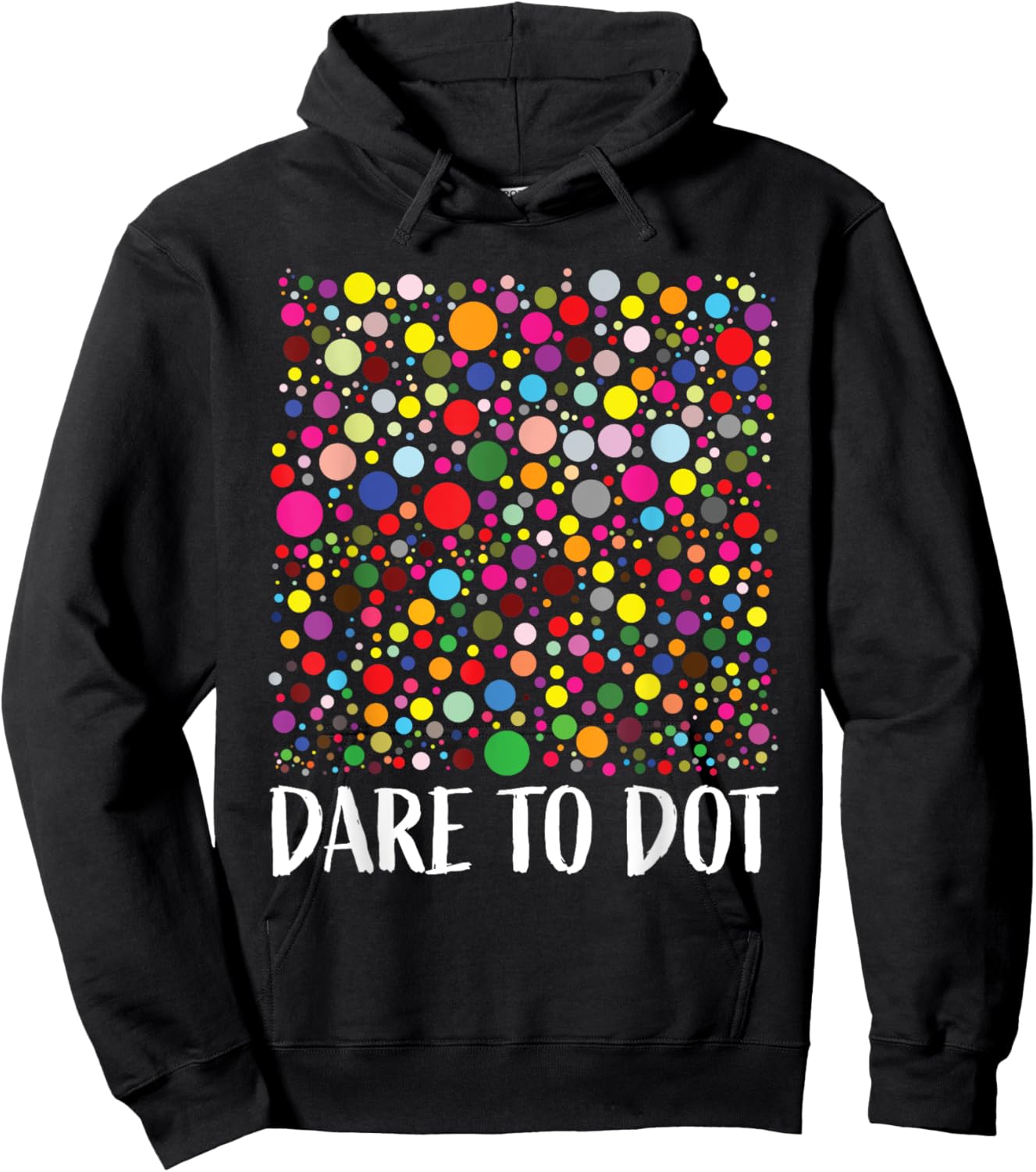 Dot Day Shirt Women Men Kids Girls Boys Teacher 2024 Dot Day Hoodie - Hoodie | Black