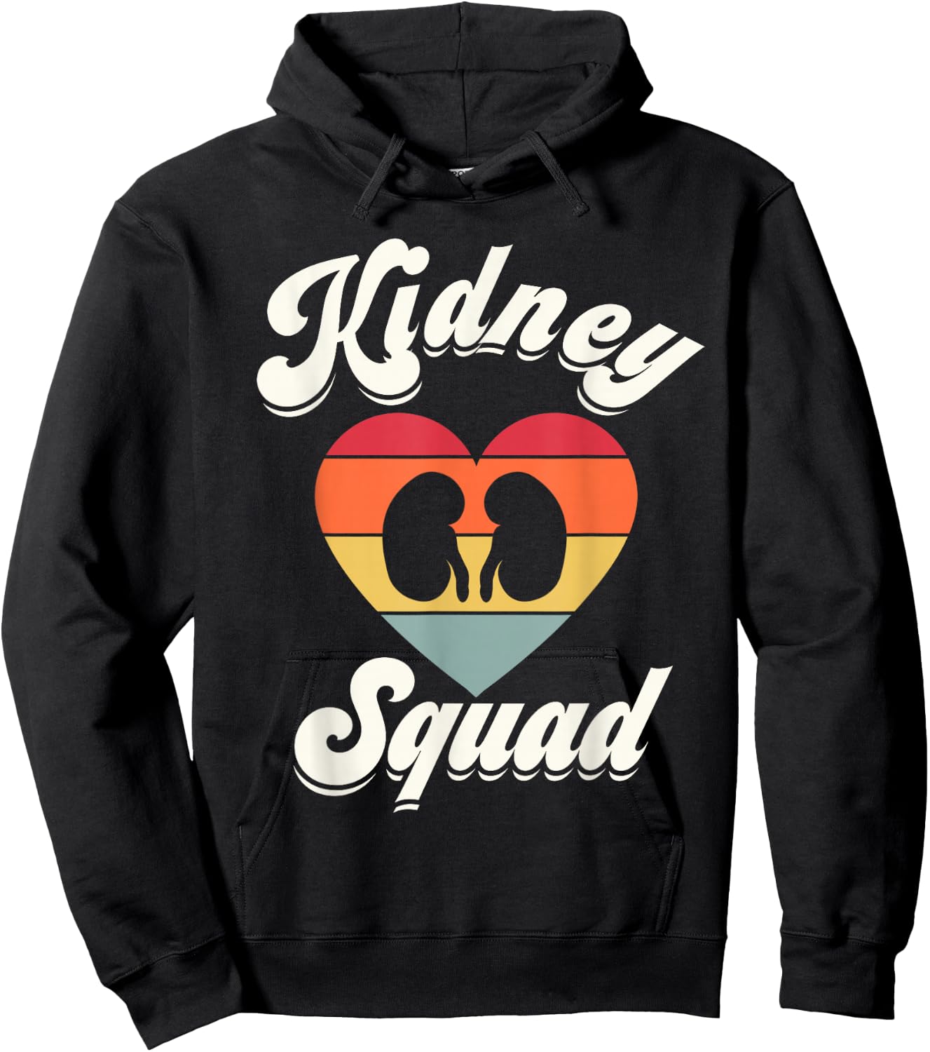 Kidney Team Squad Nephrology Nurse Dialysis Technician Tech Hoodie - Hoodie | Black