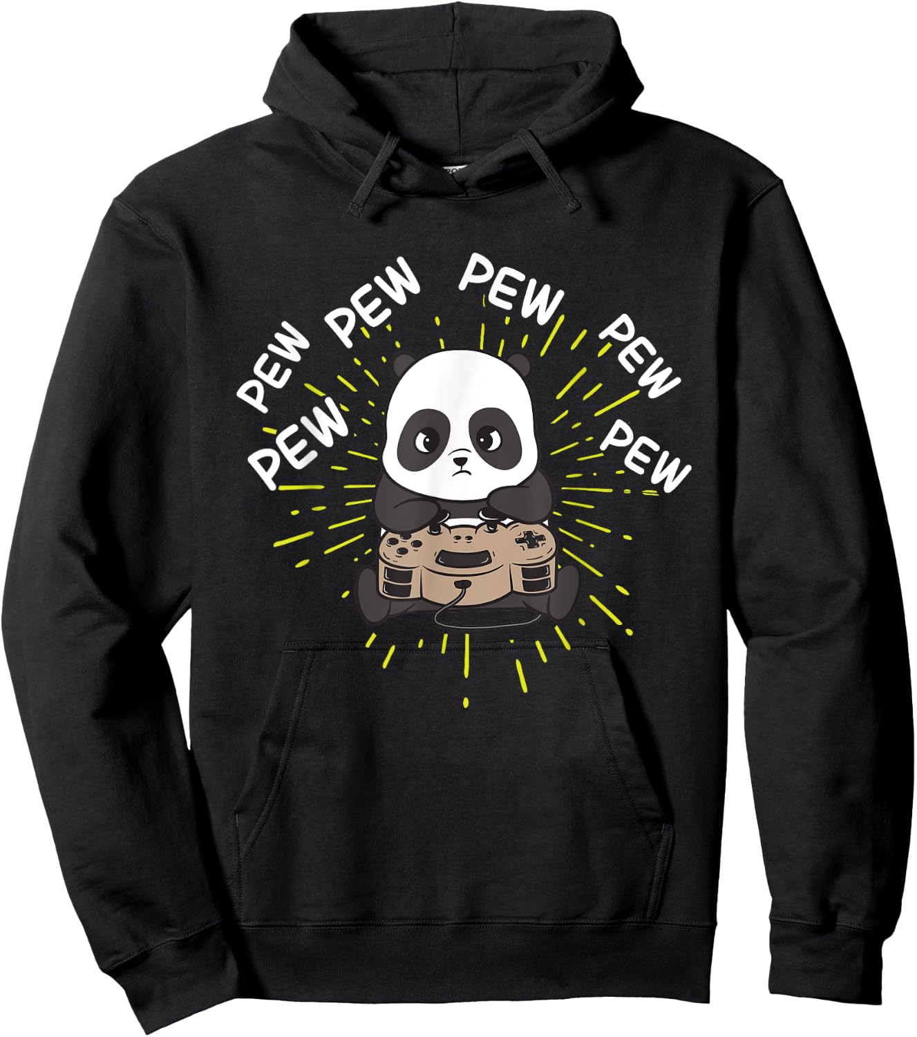 Gaming Panda Shirt | Gaming Panda Hoodie - Hoodie | Black