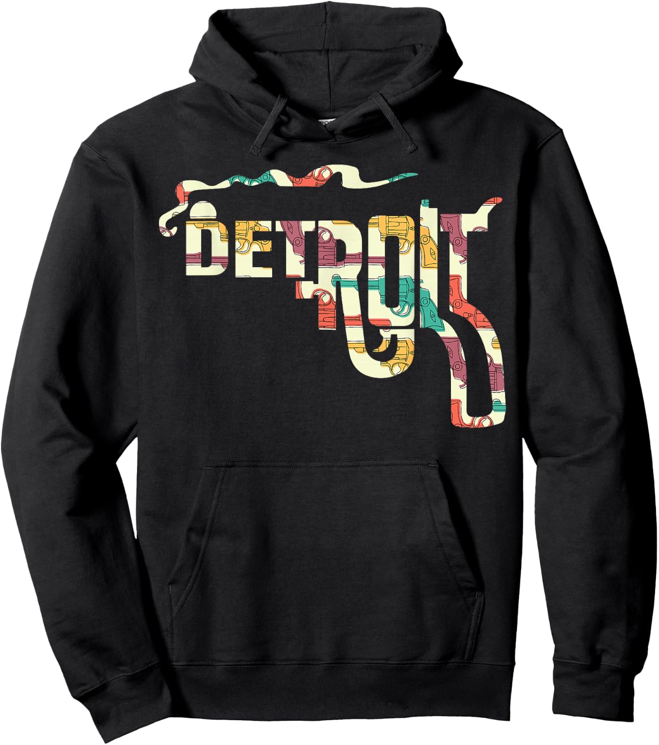 Detroit Philadelphia Smoking Gun Hoodie - Hoodie | Black