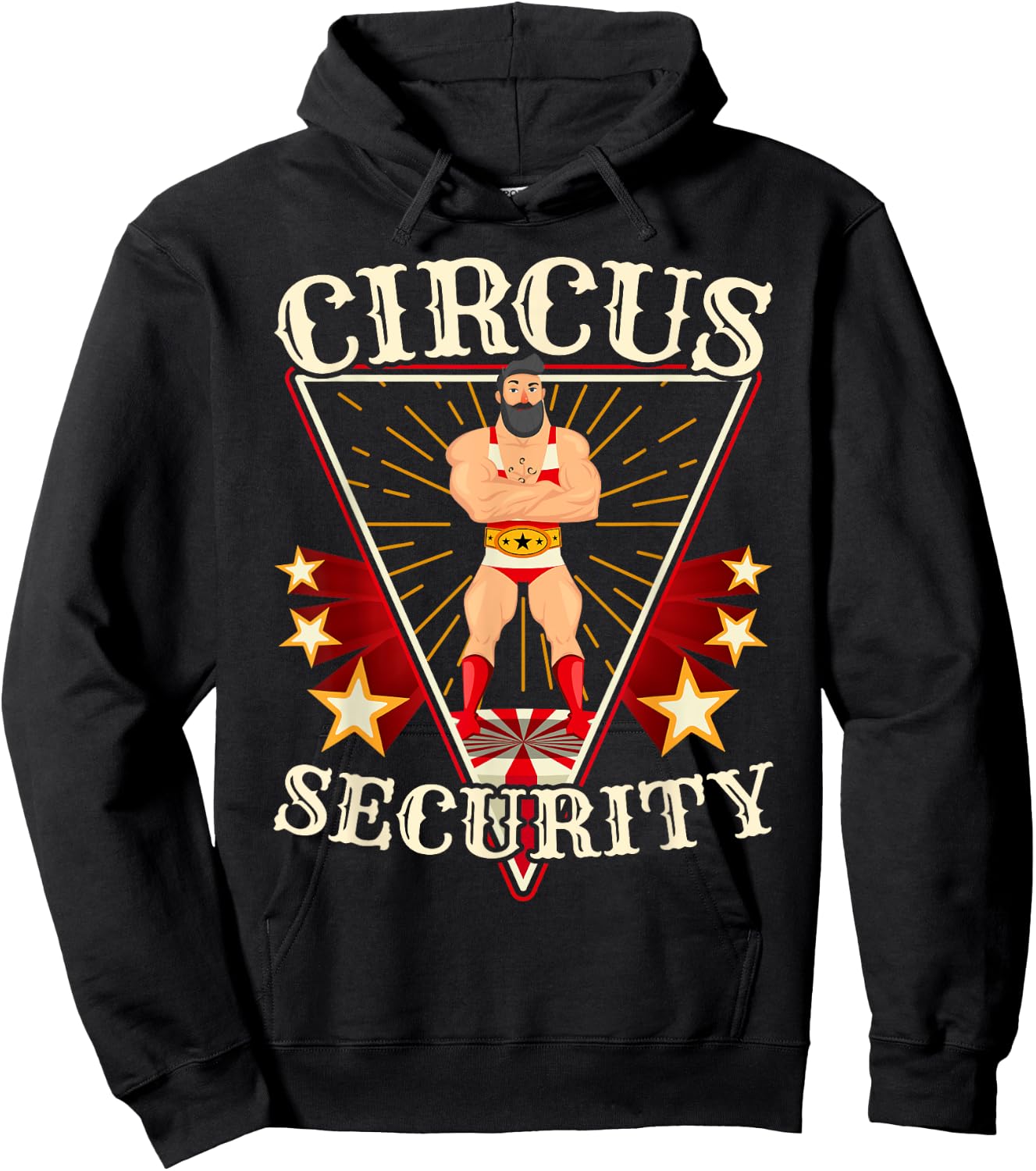 Circus Security Shirts - Circus Party Shirts - Circus Hoodie - Hoodie | Black