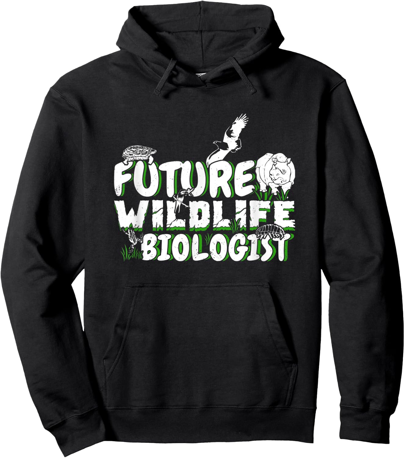 Future Wildlife Biologist Hoodie - Hoodie | Black