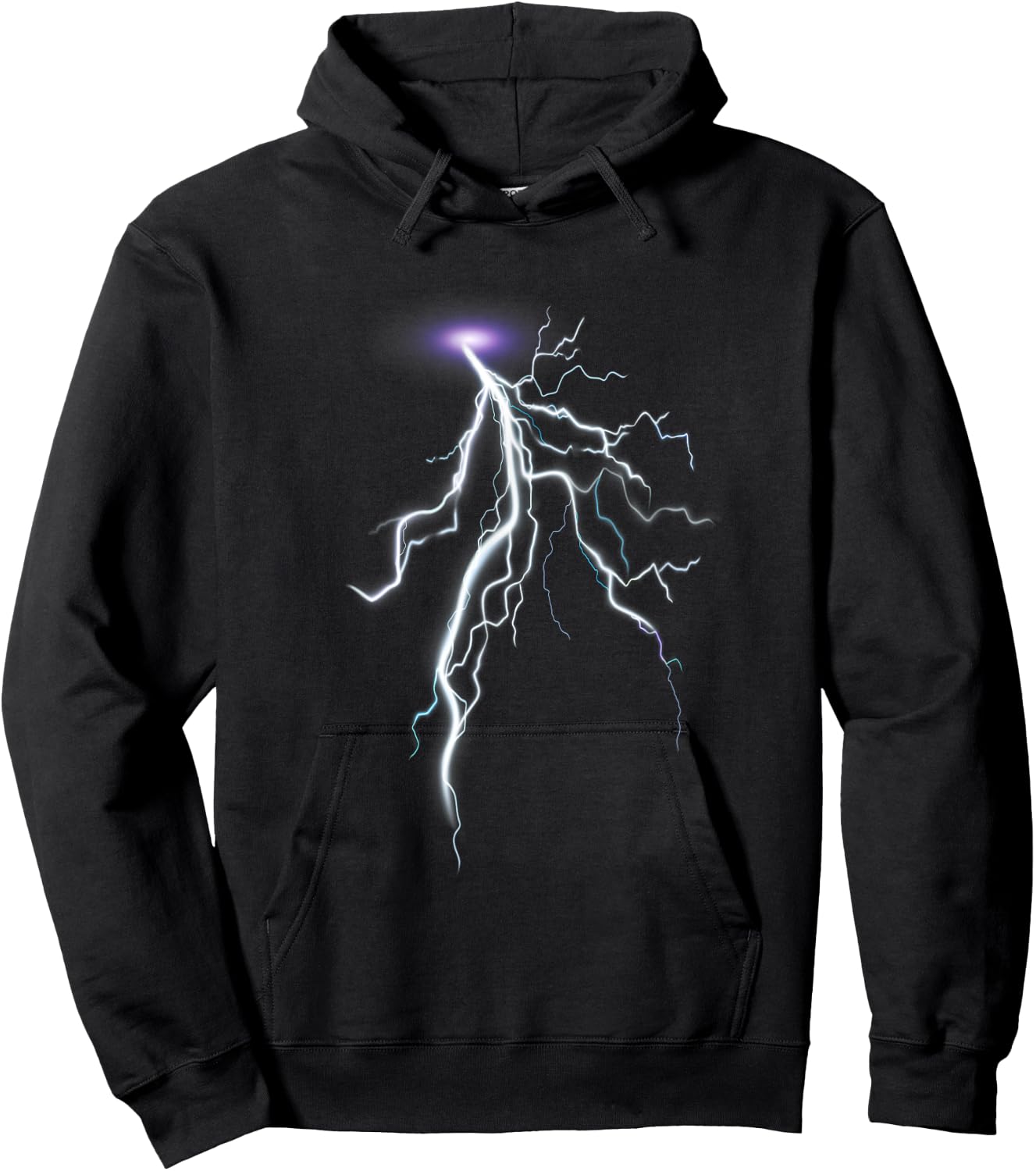 Lightning Storms I Lightning Bolt Hoodie - Hoodie | Black