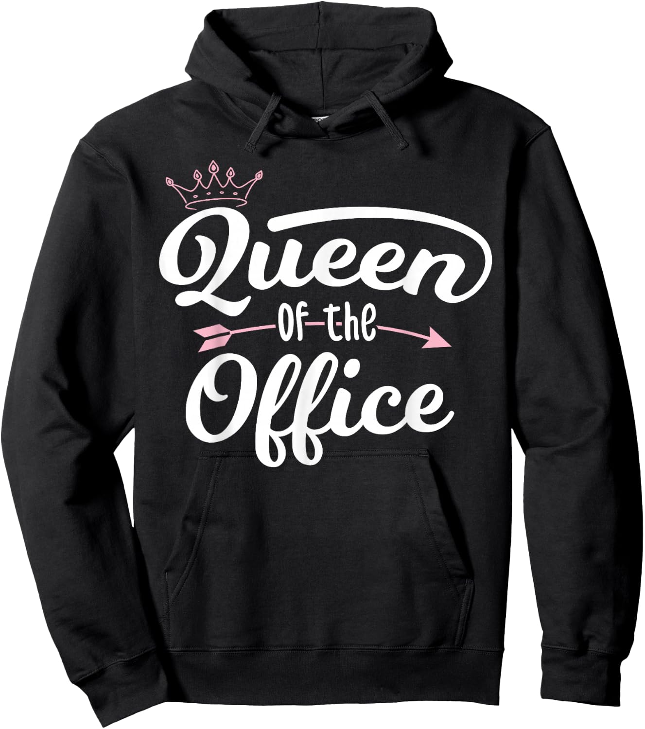 Queen Of The Office - Teacher School Office Secretary Hoodie - Hoodie | Black