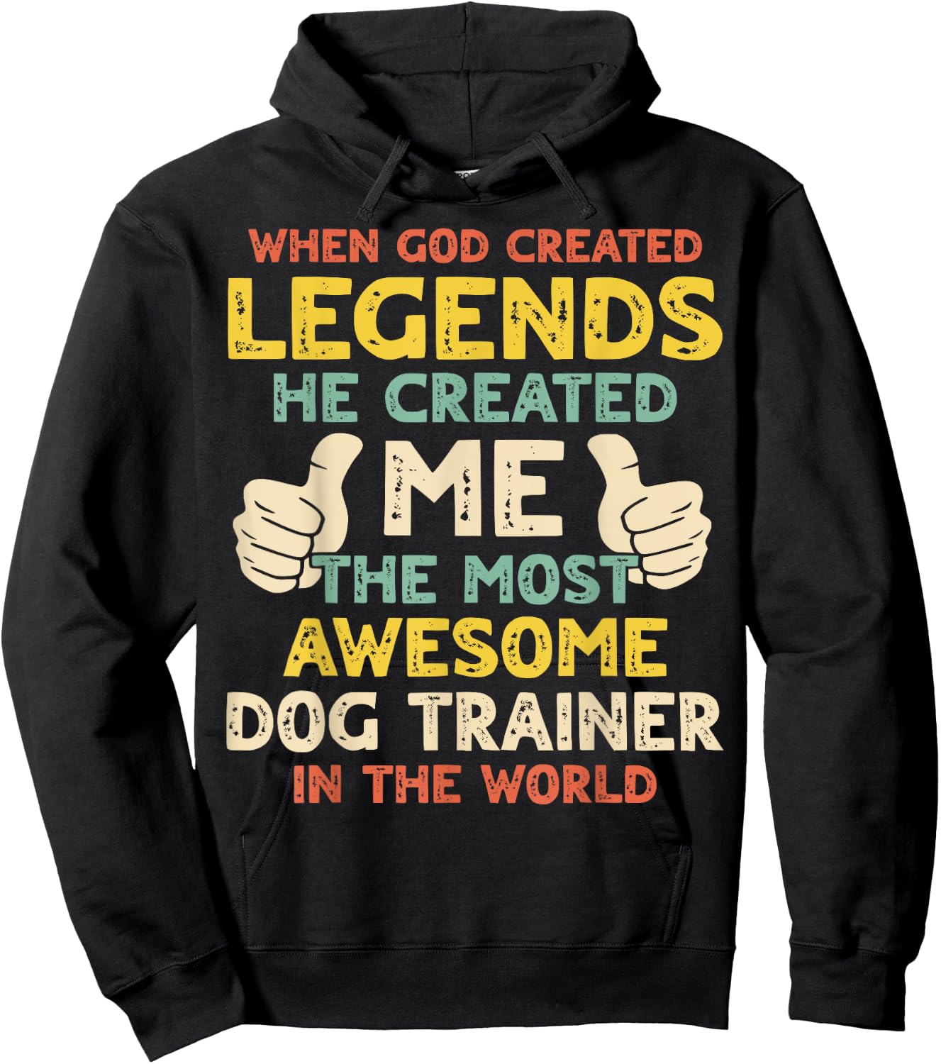 Dog Trainer Legend Hoodie - Hoodie | Black