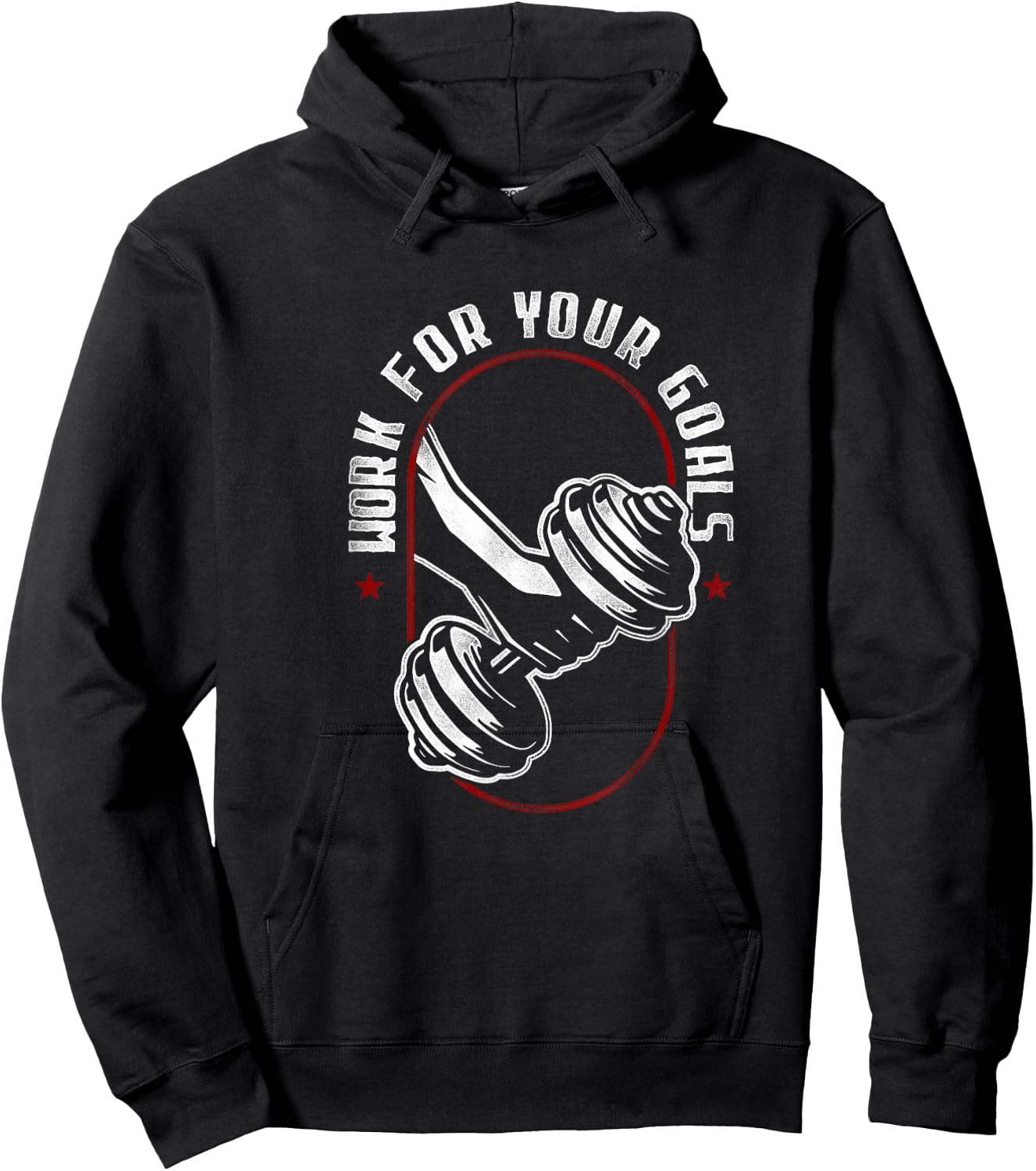 Fitness Motivation Inspirational Quote Fitness Hoodie - Hoodie | Black
