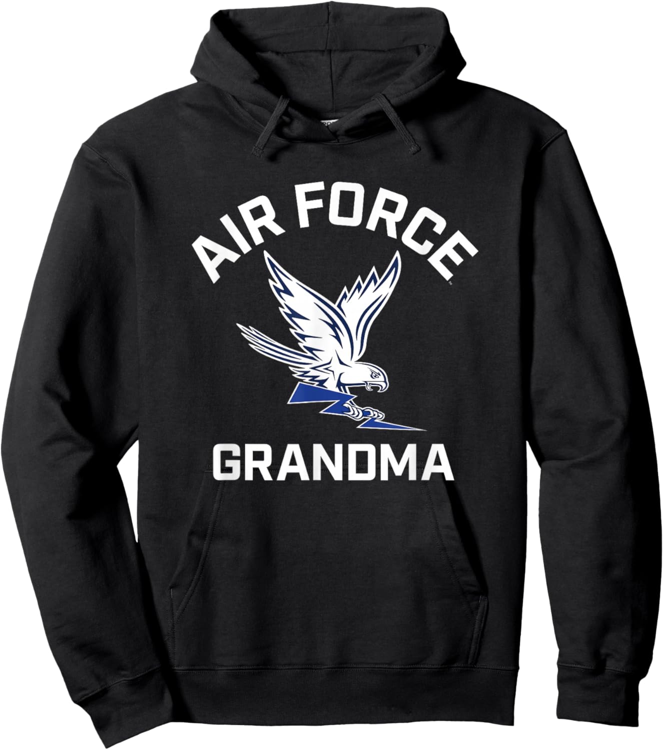 U.S. Air Force Academy Falcons Arched Grandma Hoodie - Hoodie | Black