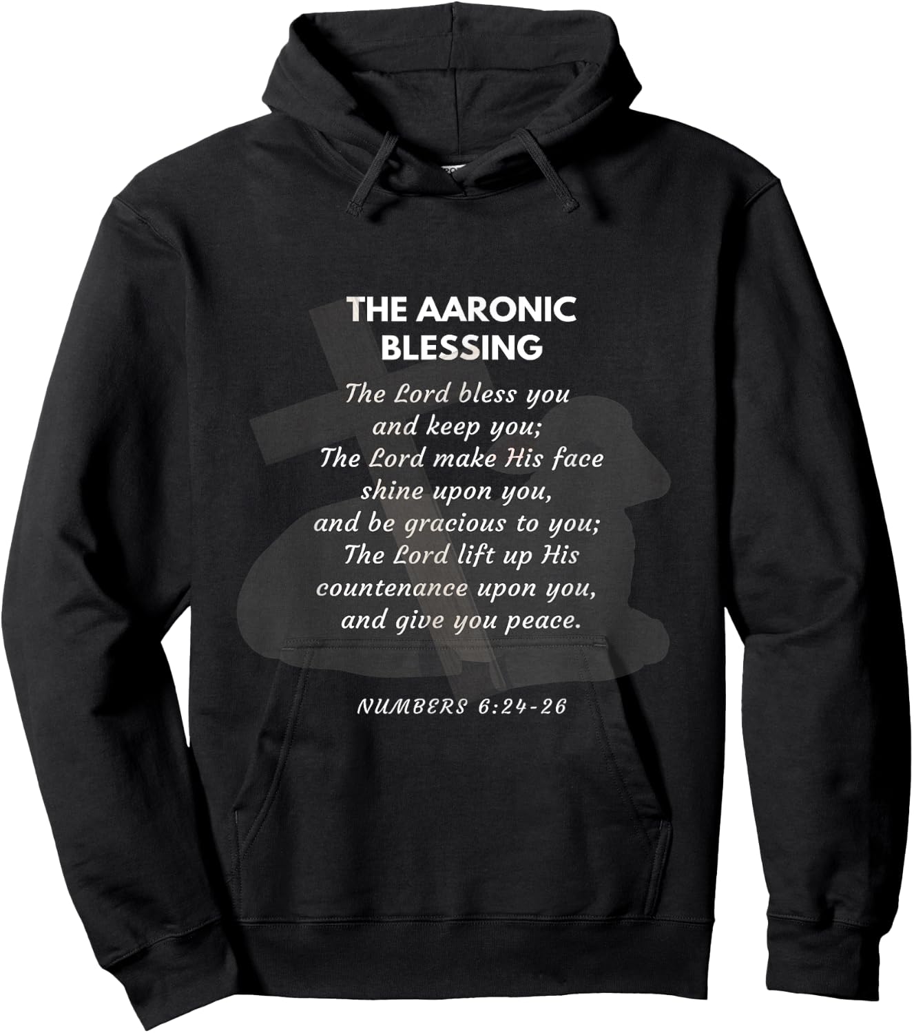 The Aaronic Blessing Hoodie - Hoodie | Black