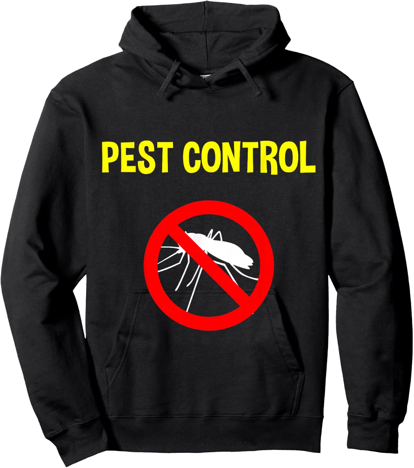 Pest Control Funny Halloween Costume Exterminator Hoodie - Hoodie | Black
