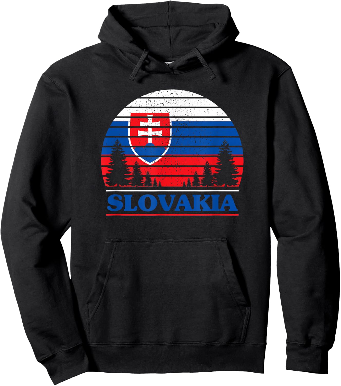 Slovakia Hoodie - Hoodie | Black