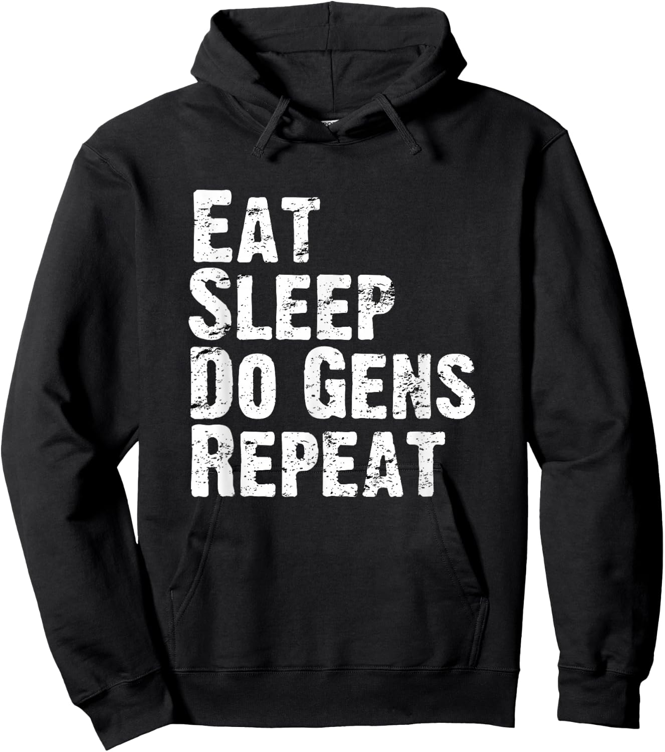 Eat Sleep Do Gens Repeat DBD Survivor Main Hoodie - Hoodie | Black