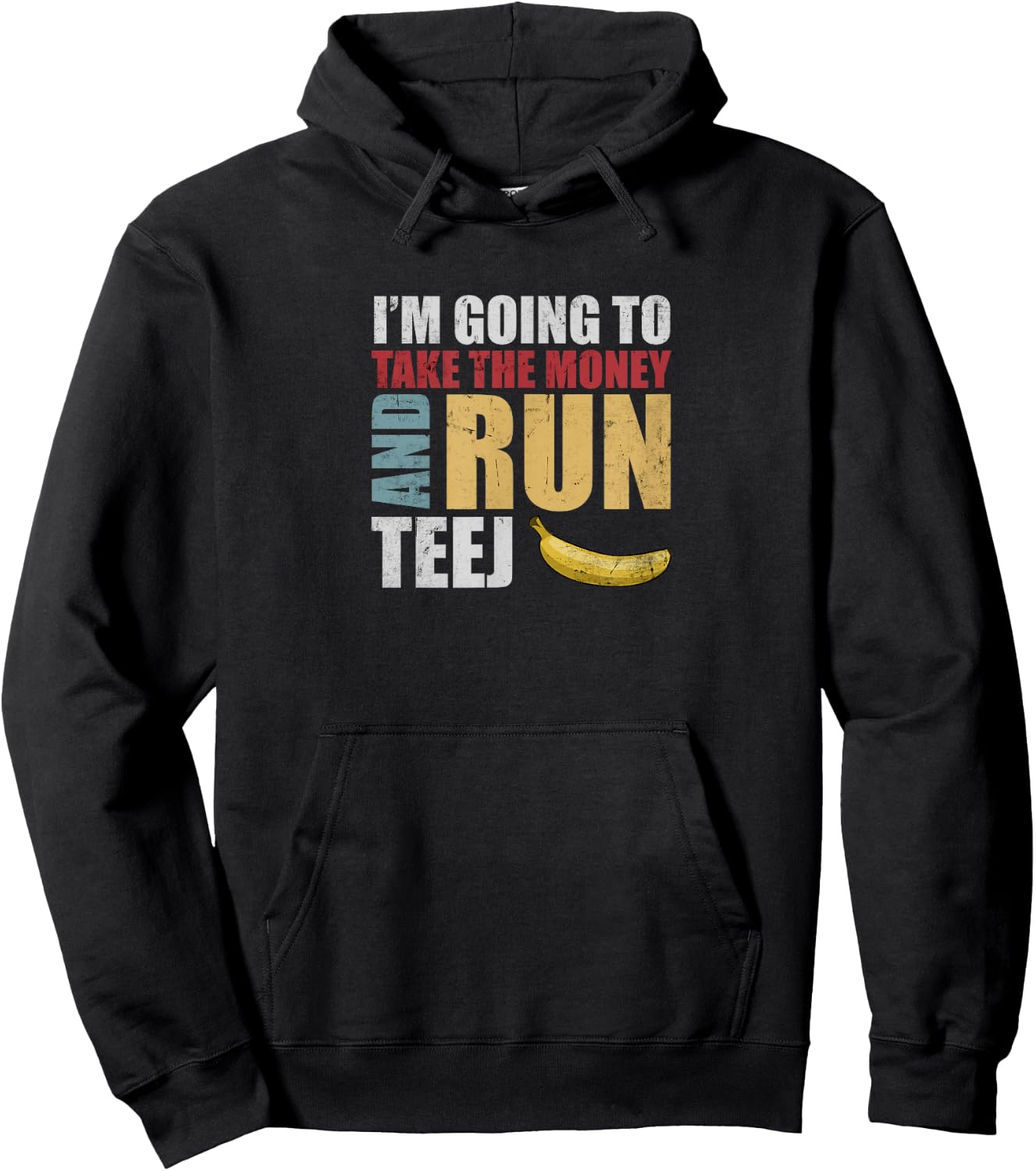 Team Bananas Challenge - Take The Money and Run Hoodie - Hoodie | Black