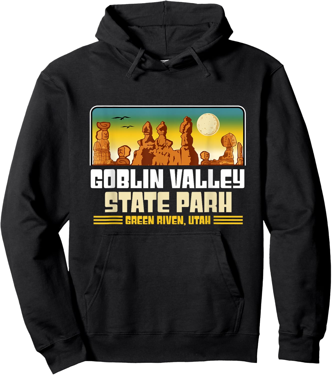 Goblin Valley State Park , Woman Hoodie - Hoodie | Black