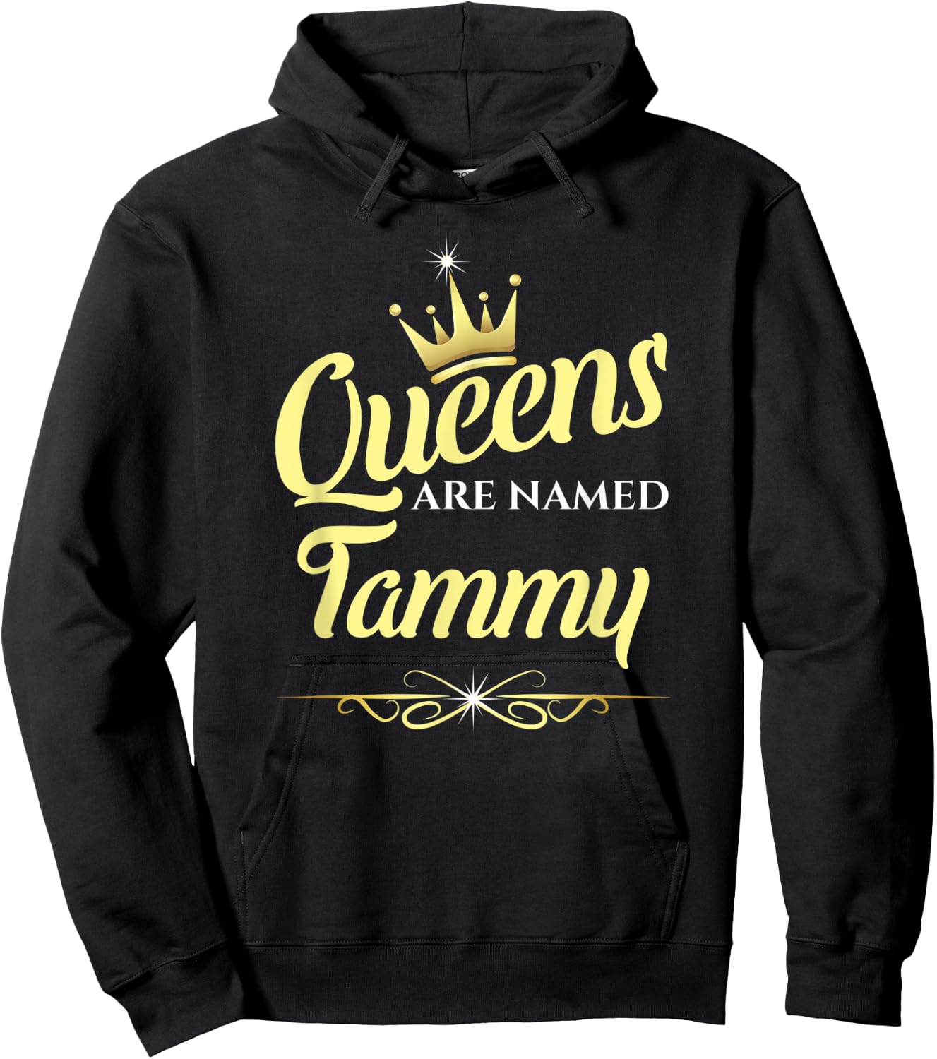 Queens Are Named Tammy Hoodie - Hoodie | Black