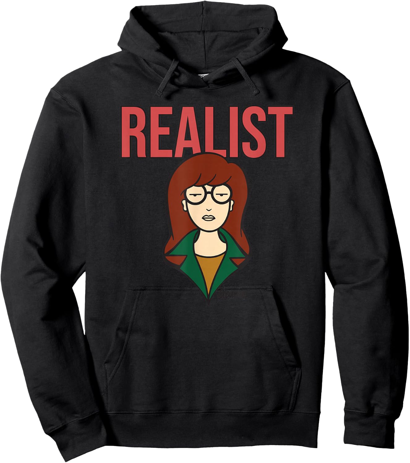 Daria the Realist Hoodie - Hoodie | Black