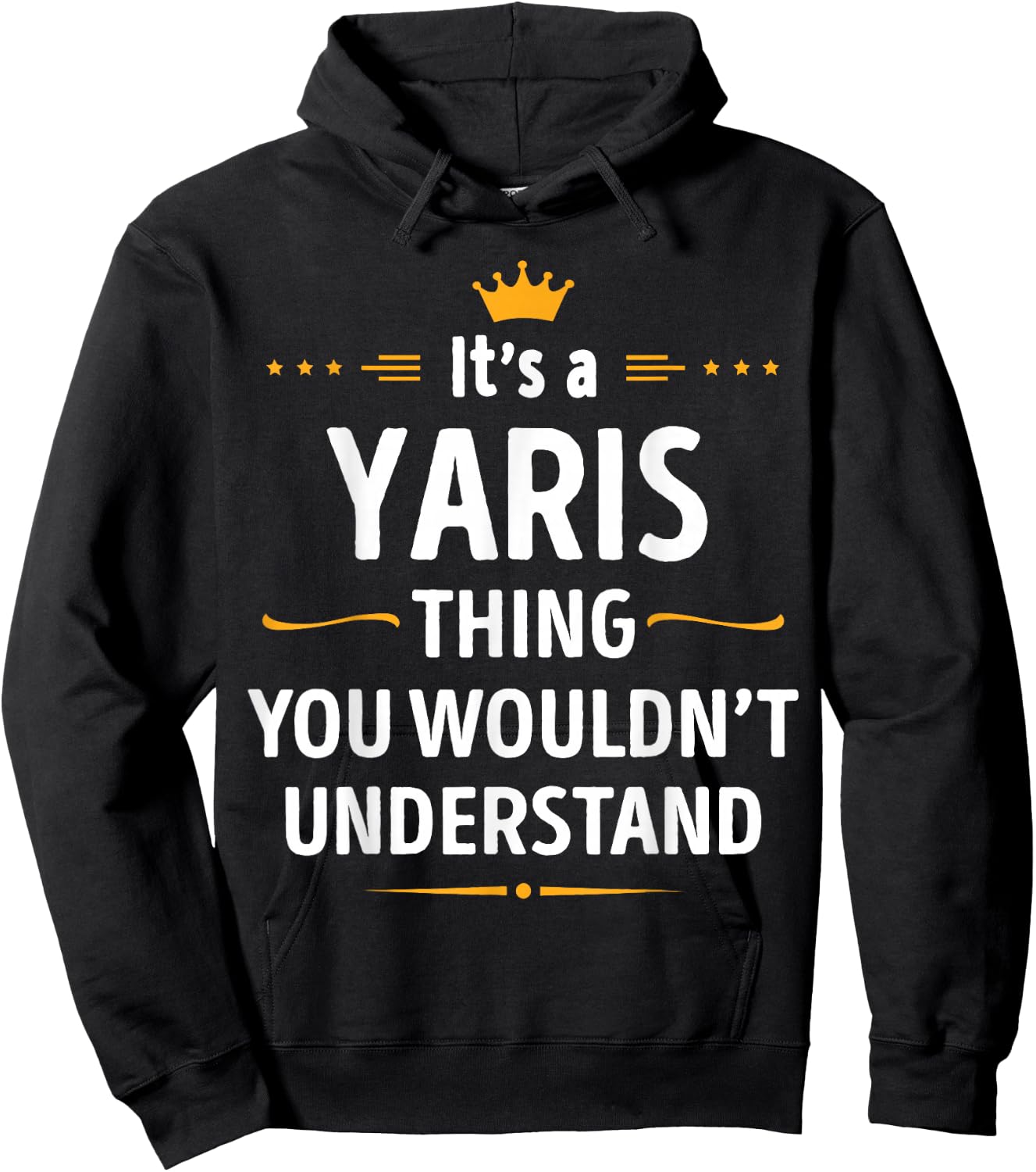 Inked Creation - Its a YARIS Thing You Wouldn't Understand Hoodie - Hoodie | Black