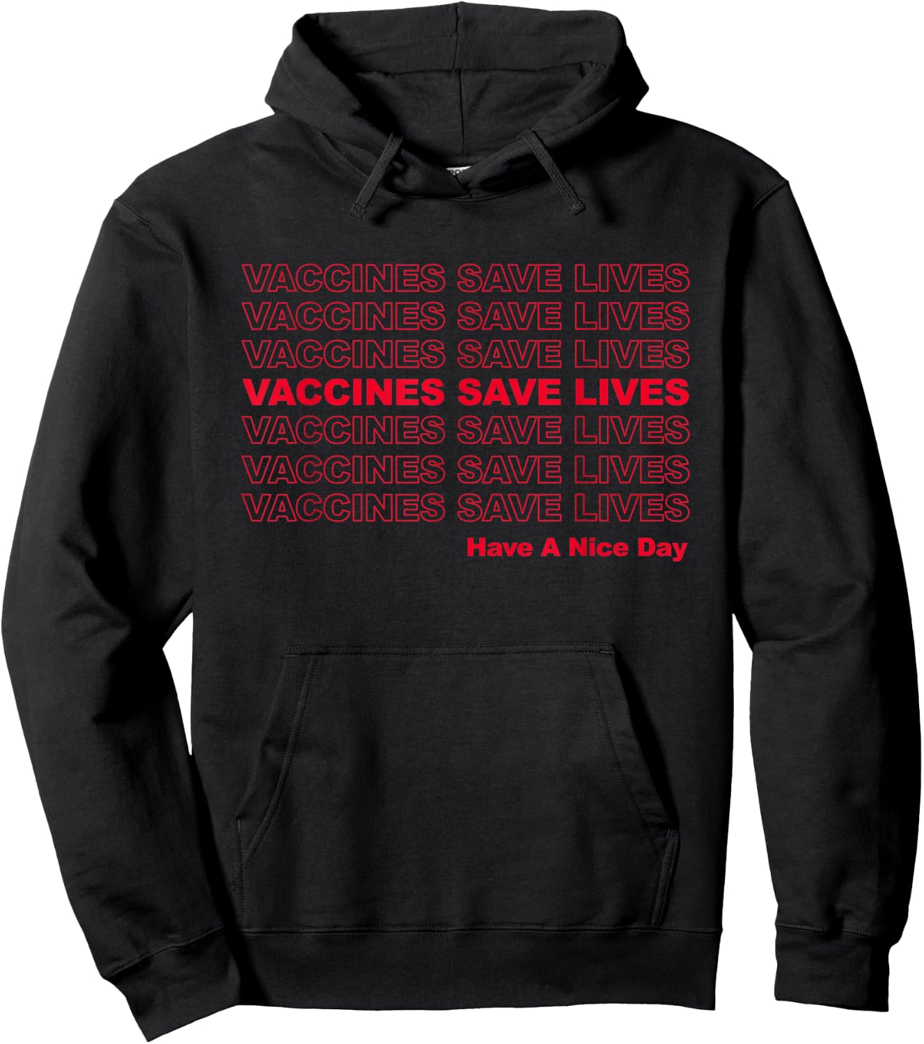Vaccines Save Lives - Pro Vaccination Hoodie - Hoodie | Black