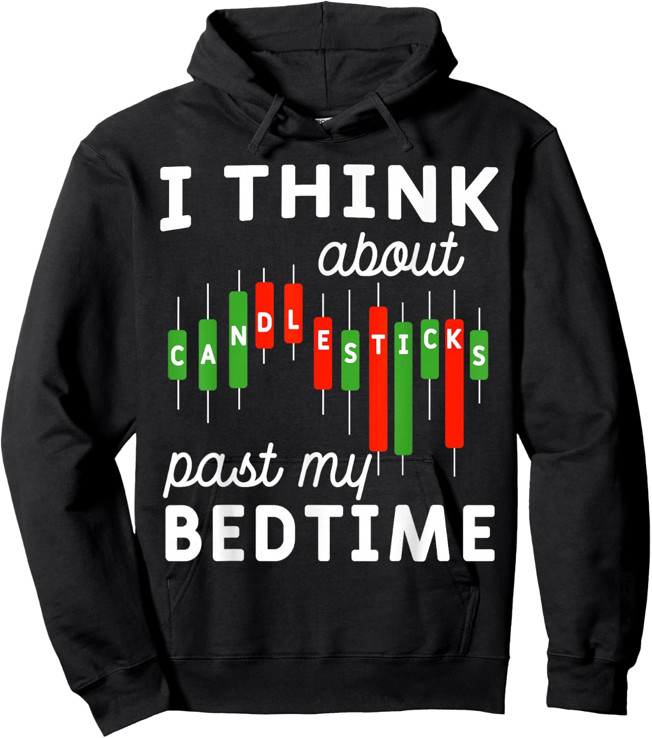 Candle Sticks Forex Currency Trade Stock Market Trading Hoodie - Hoodie | Black