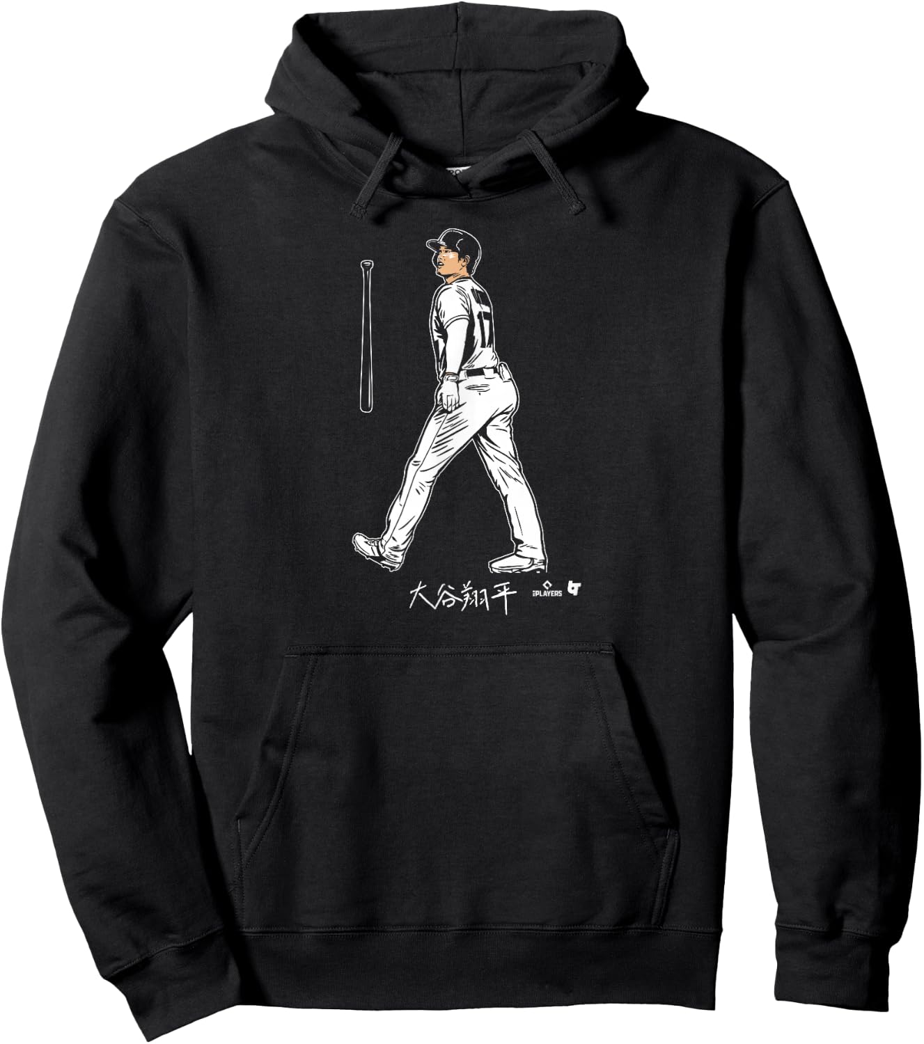 Shohei Ohtani - Bat Flip - Los Angeles Baseball Hoodie - Hoodie | Black