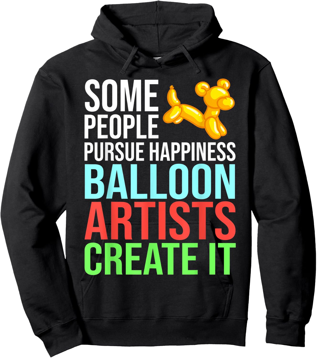 Balloon Animal Artist Twister Twisting Hoodie - Hoodie | Black