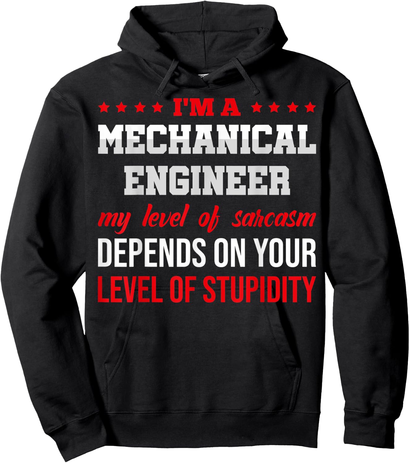 I'm A Mechanical Engineer Graduation Mechanical Engineers Hoodie - Hoodie | Black