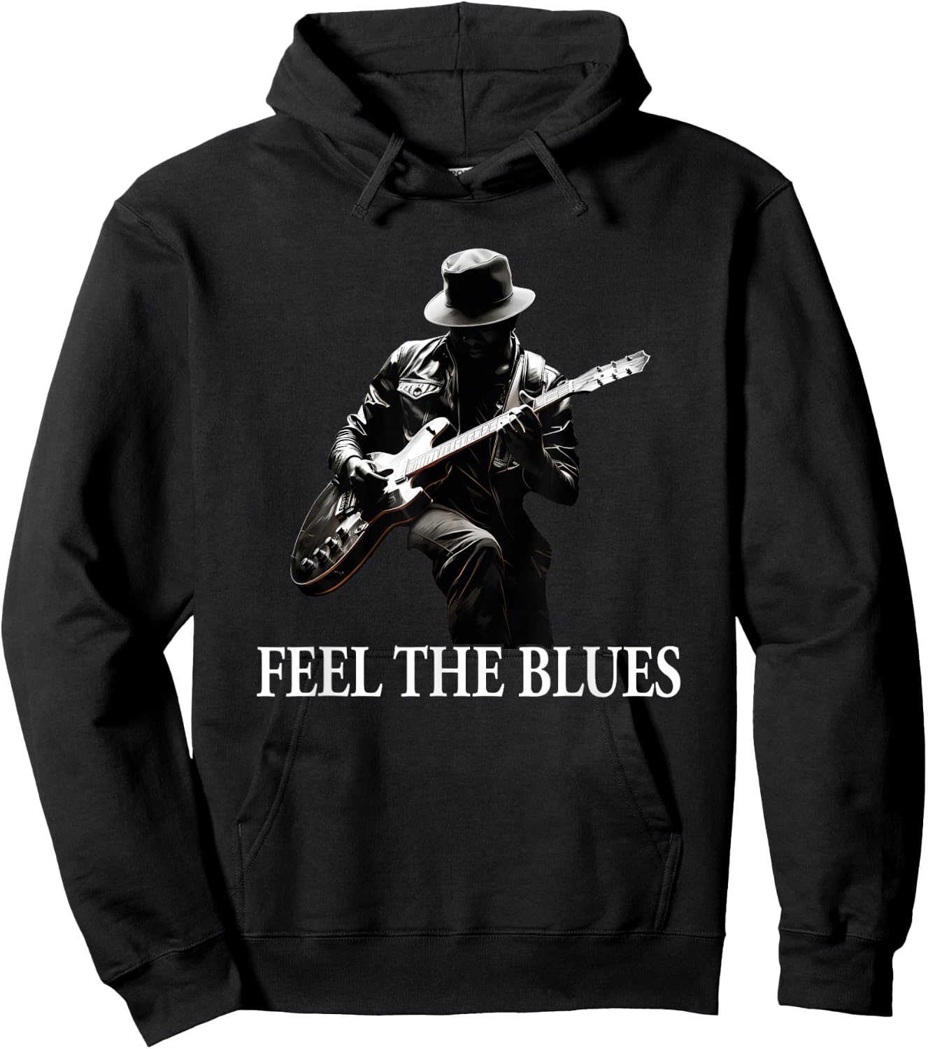 Blues Guitar Musicians Blues Music Hoodie - Hoodie | Black