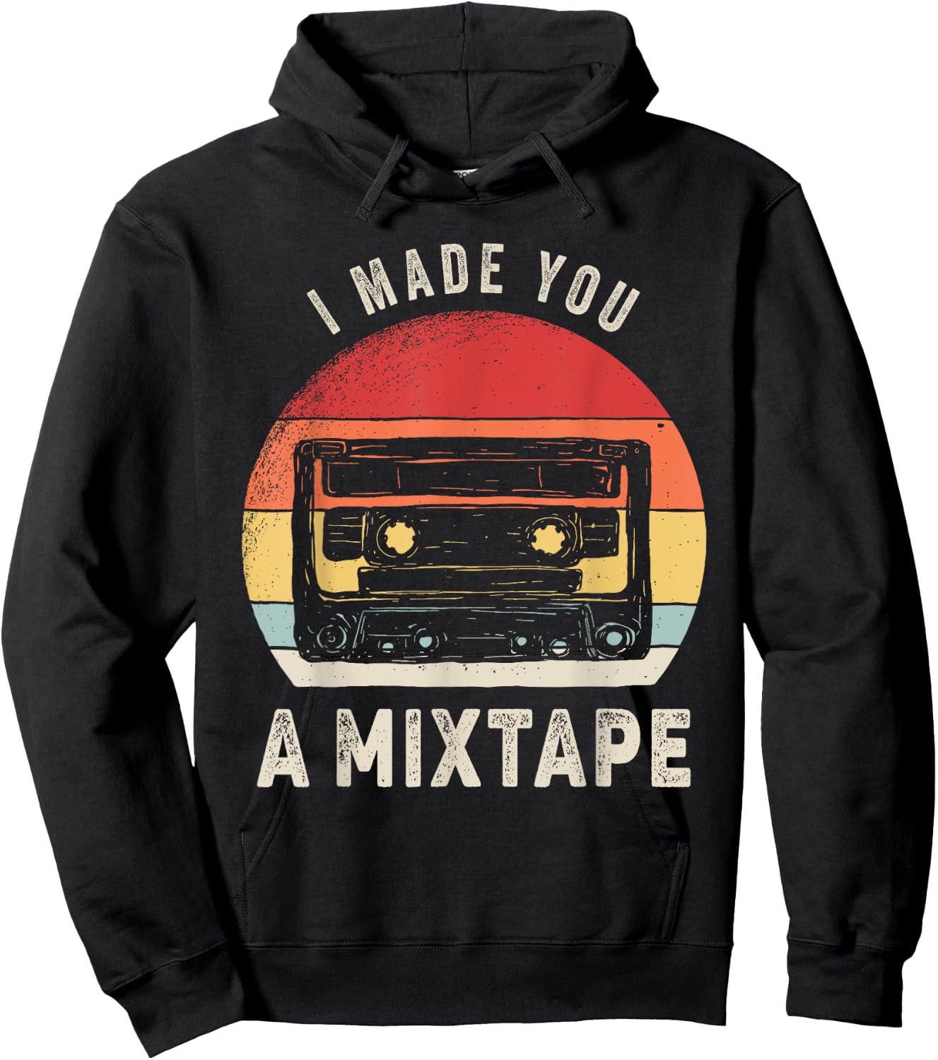 Catch Some Rays Vintage Retro Mixtape 80s 90s Hoodie - Hoodie | Black