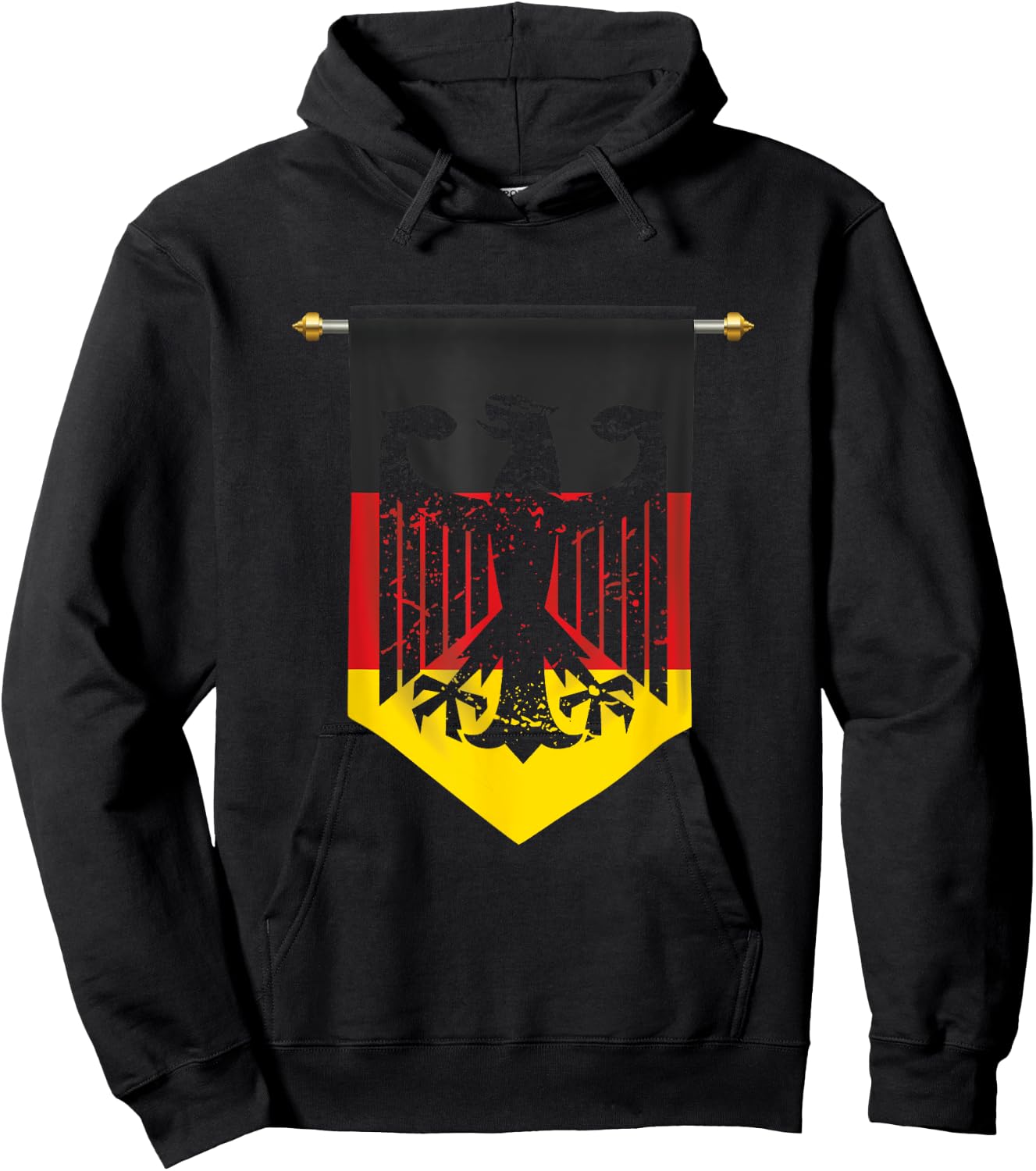 Germany Bird Eagle German GER Deutschland Country Gift Hoodie - Hoodie | Black