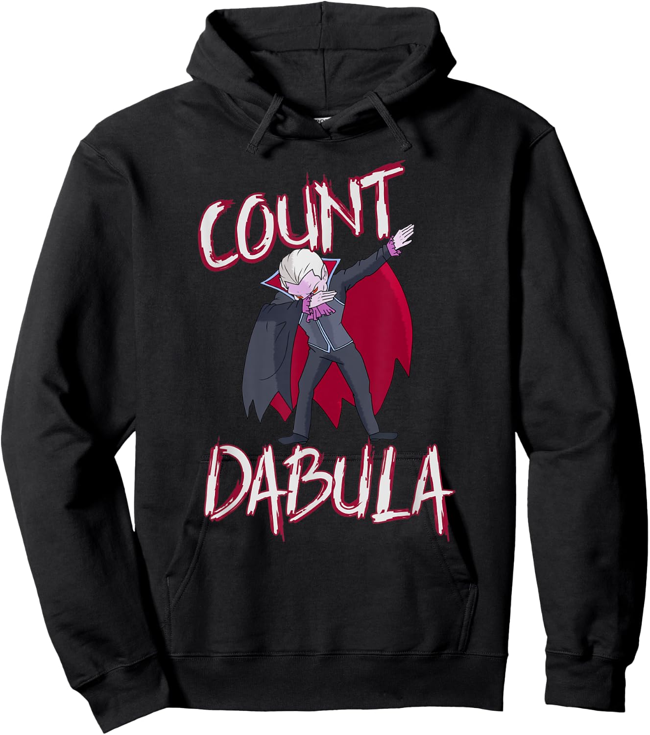 Halloween Dabbing Dracula Count Dabula Hoodie - Hoodie | Black