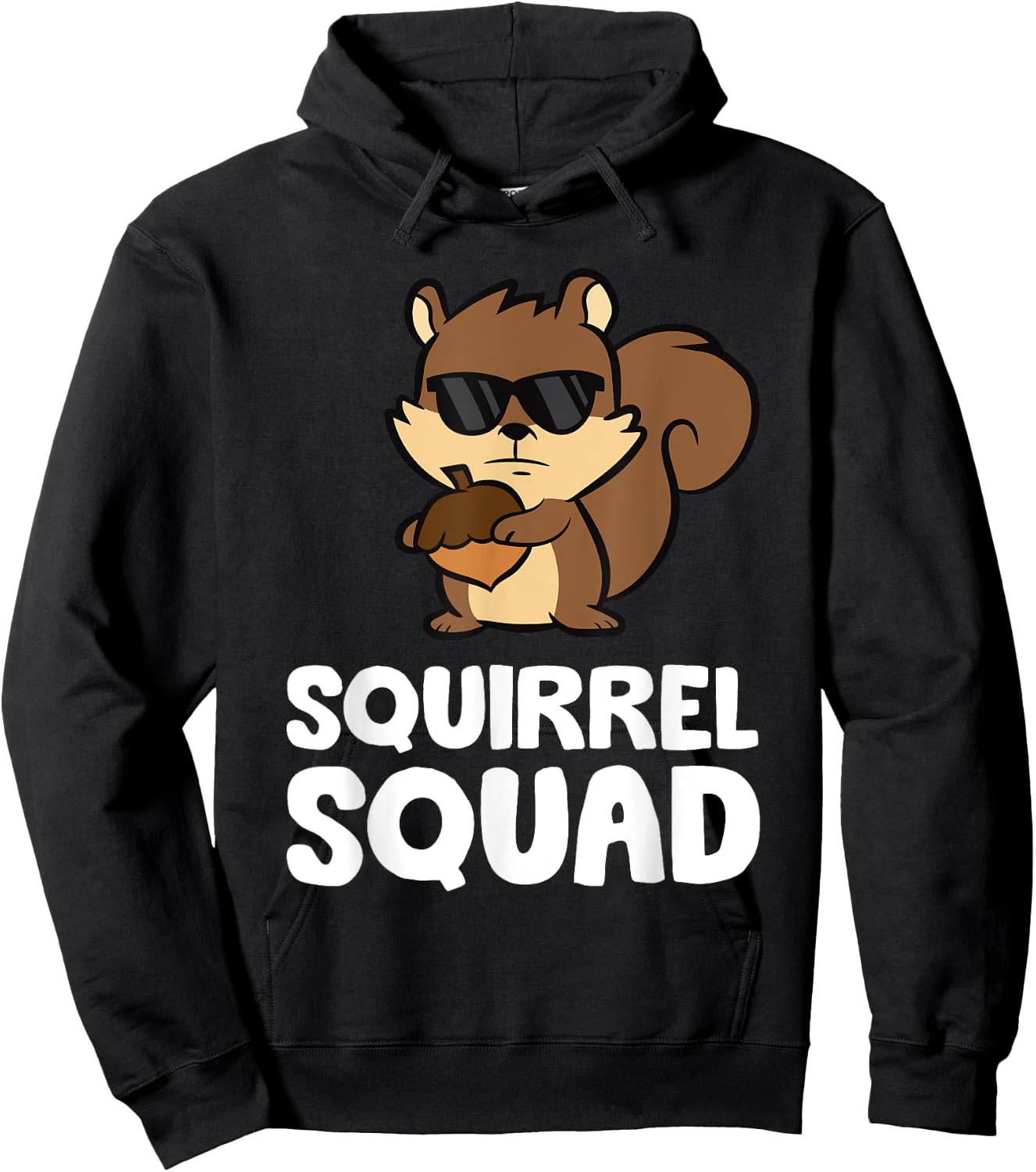 Squirrel Squad Hoodie - Hoodie | Black