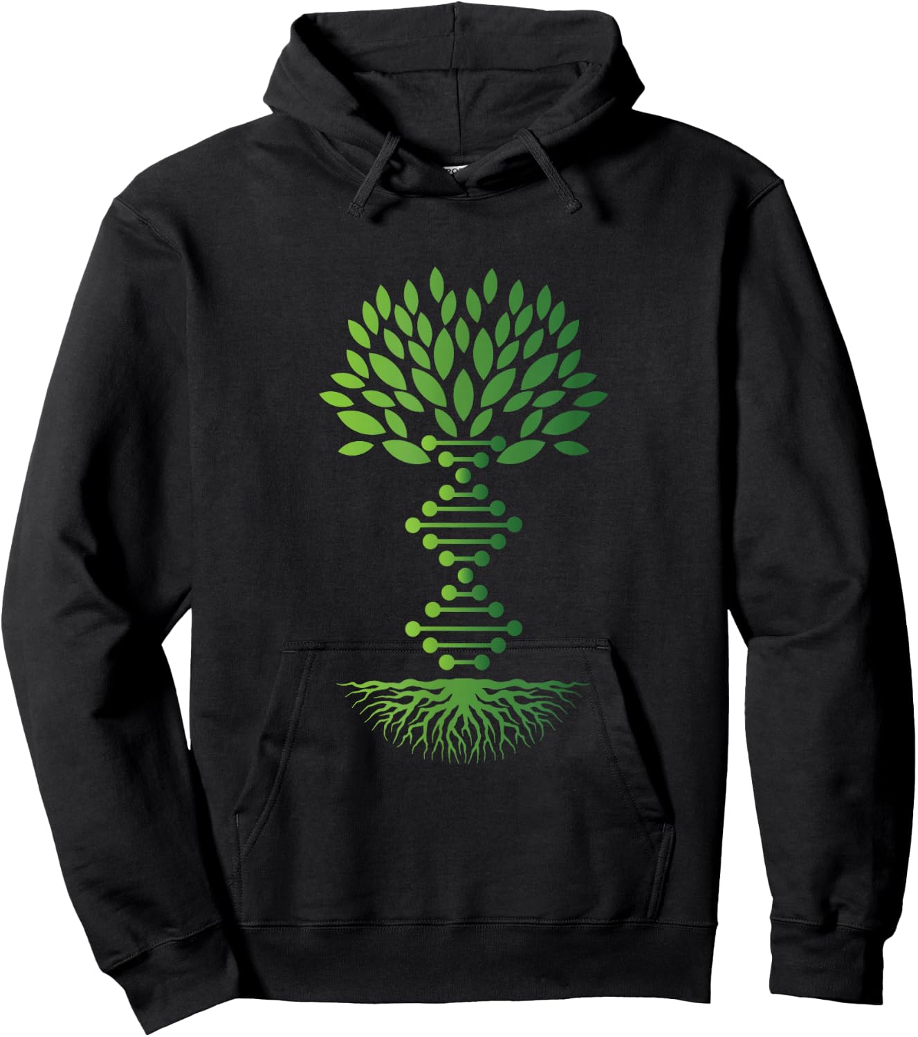 Genealogin Genealogy DNA tree ancestry historian Hoodie - Hoodie | Black